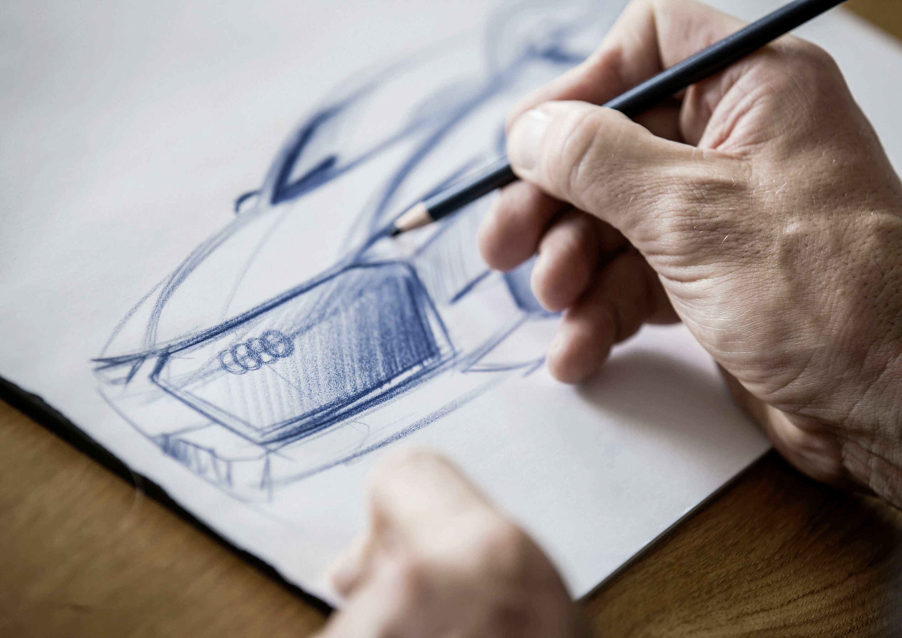 Audi prologue – Design-Skizze - Audi prologue – Design-Skizze