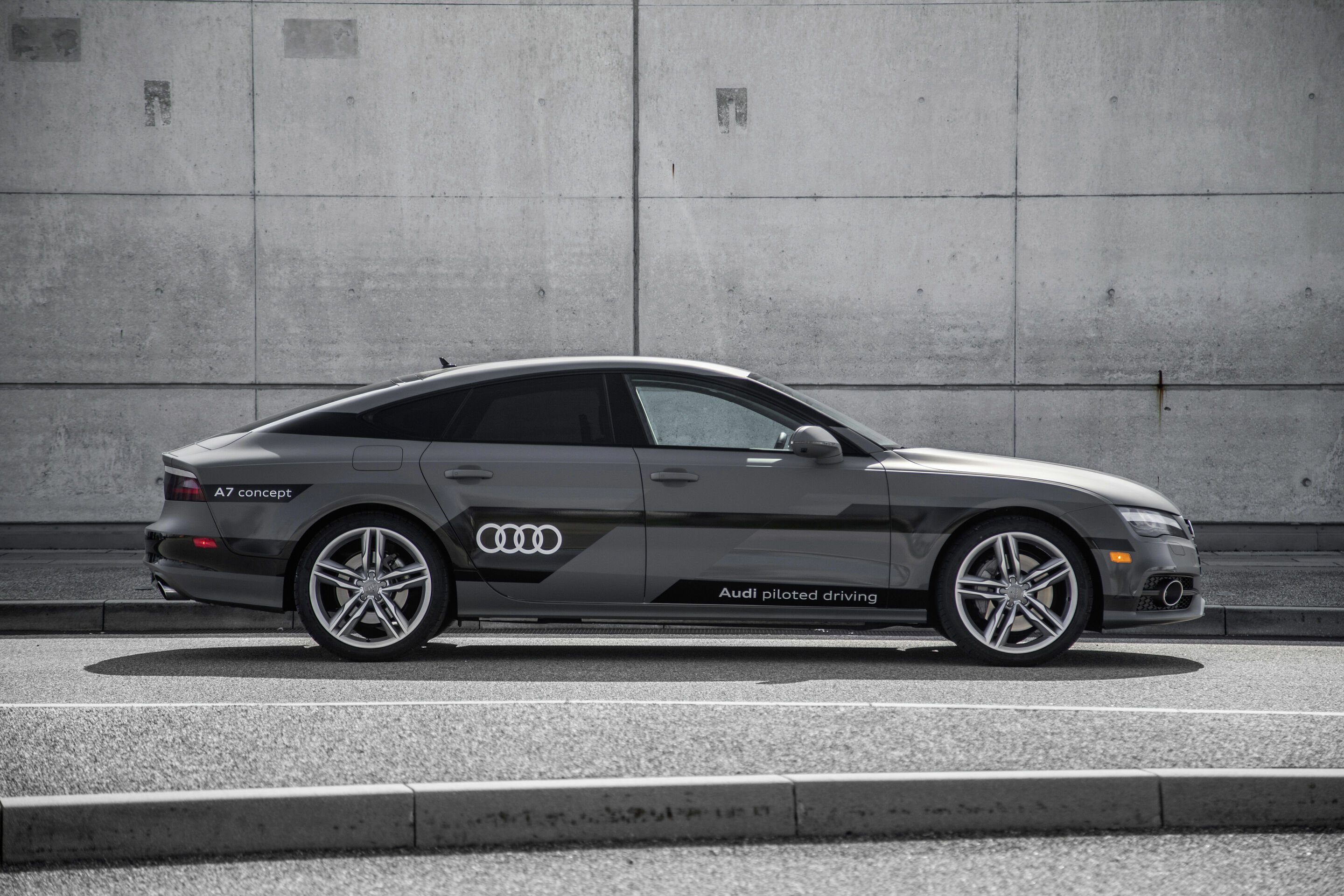 Audi A7 piloted driving concept - Standaufnahme