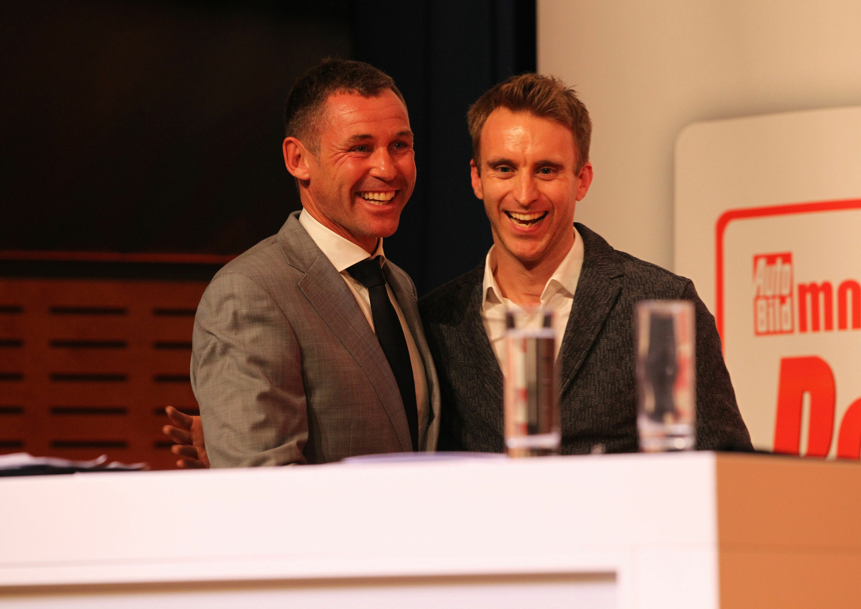 Tom Kristensen - AutoBild motorsport awards - Tom Kristensen, Timo Bernhard