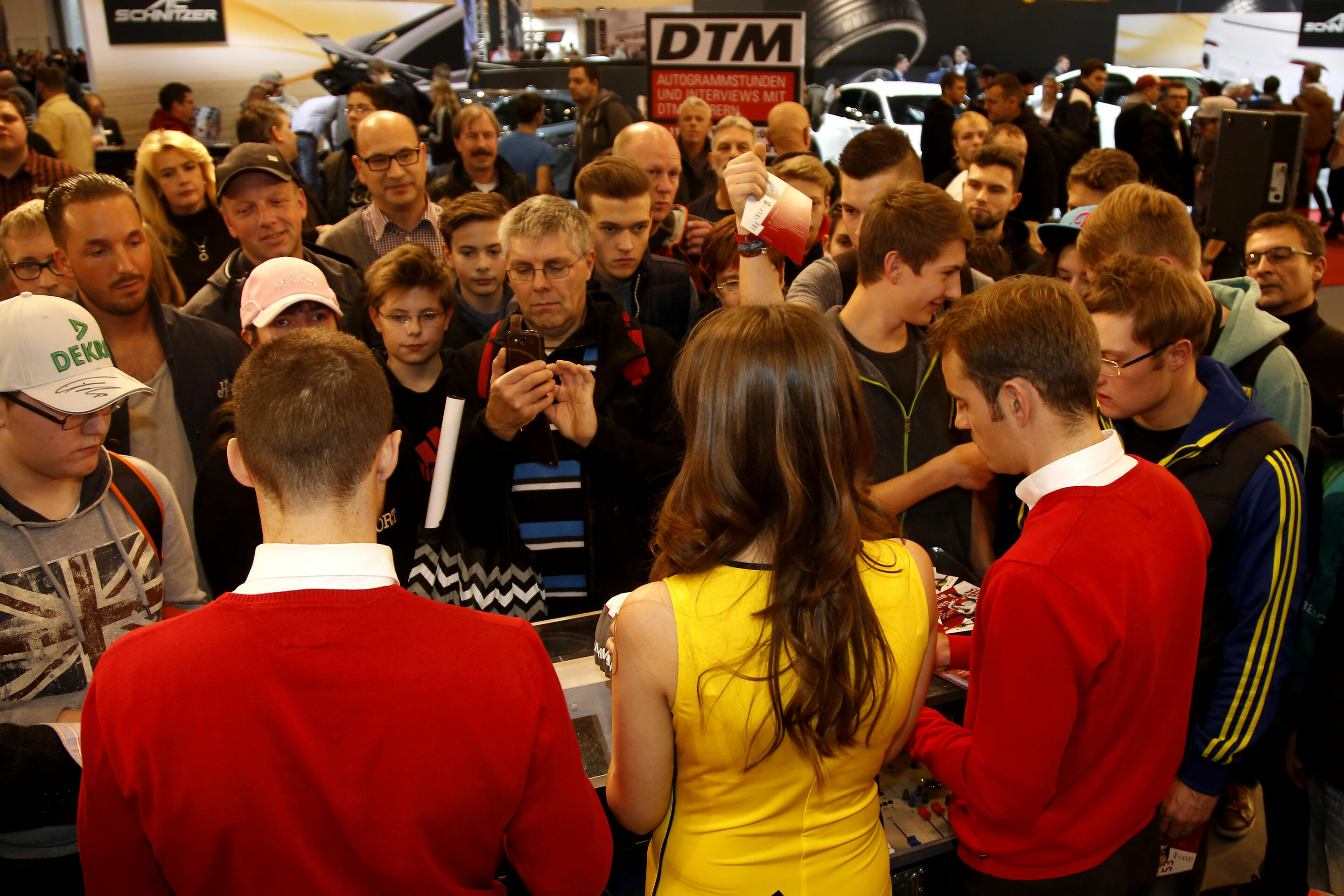 2015 Essen Motor Show - Jamie Green, Edoardo Mortara