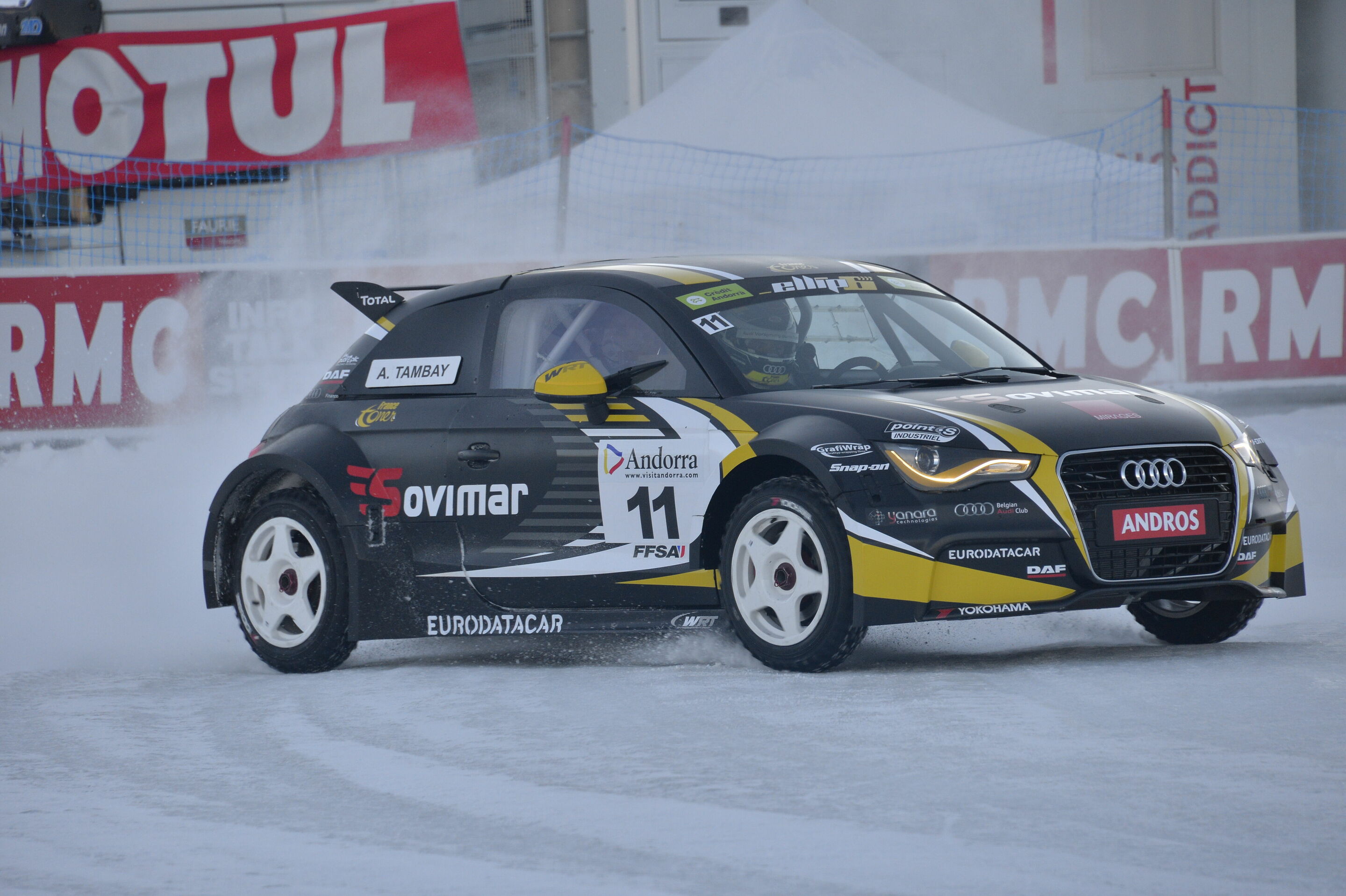 Trophée Andros - Audi A1 quattro #11 (Belgian Audi Club Team WRT), Adrien Tambay