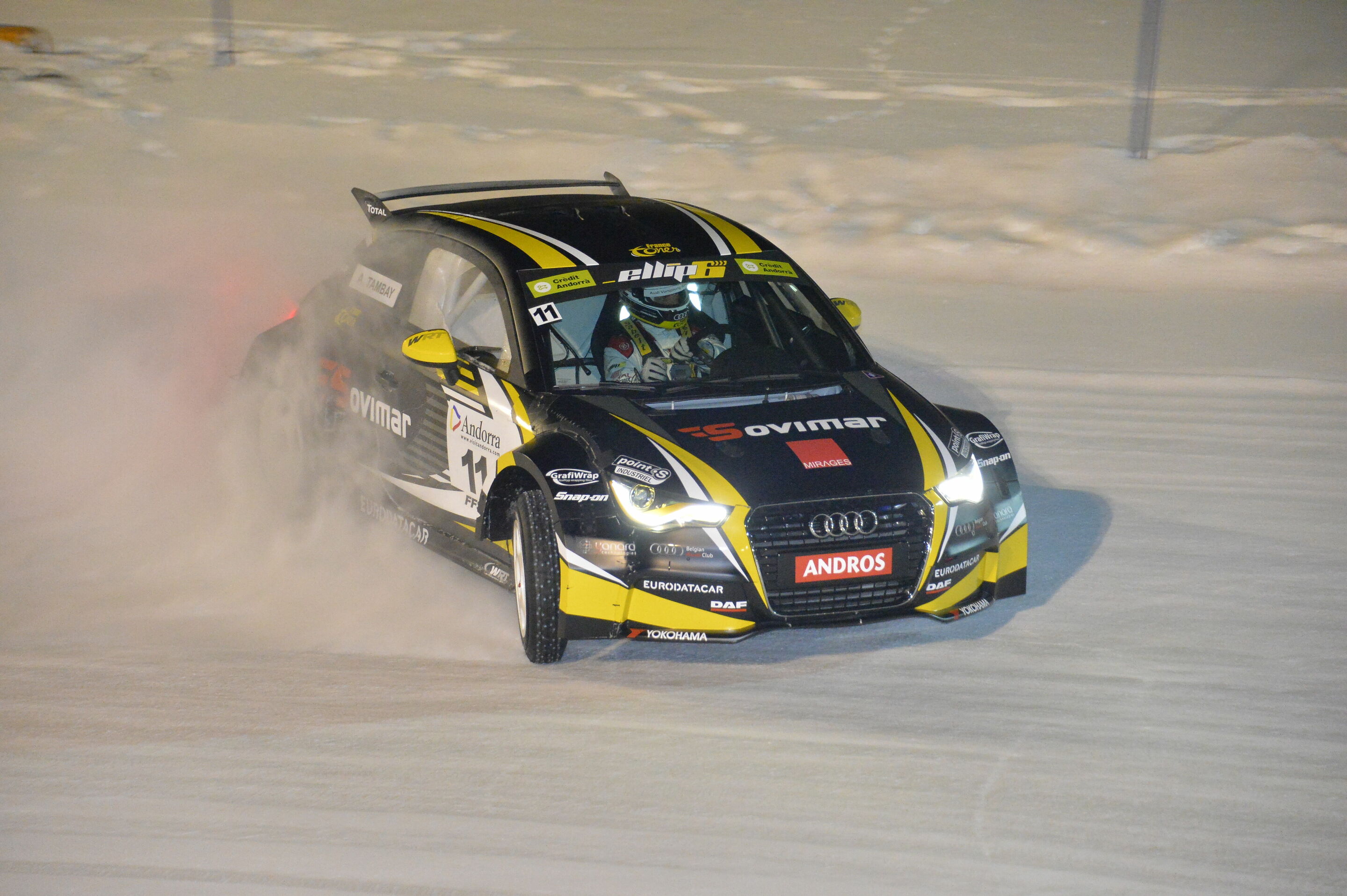 Trophée Andros - Audi A1 quattro #11 (Belgian Audi Club Team WRT), Adrien Tambay