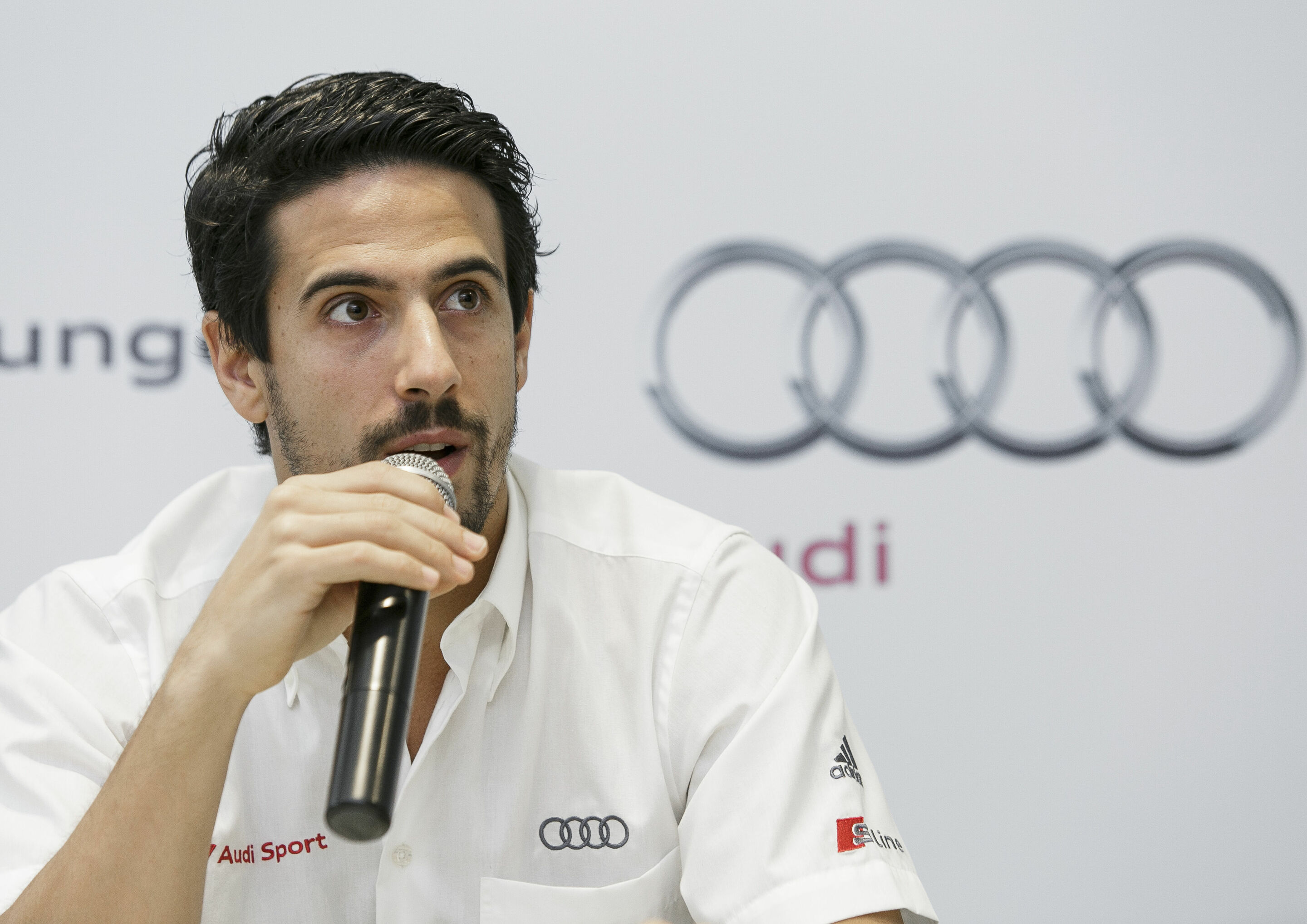 Press conference Audi Brazil - Lucas di Grassi