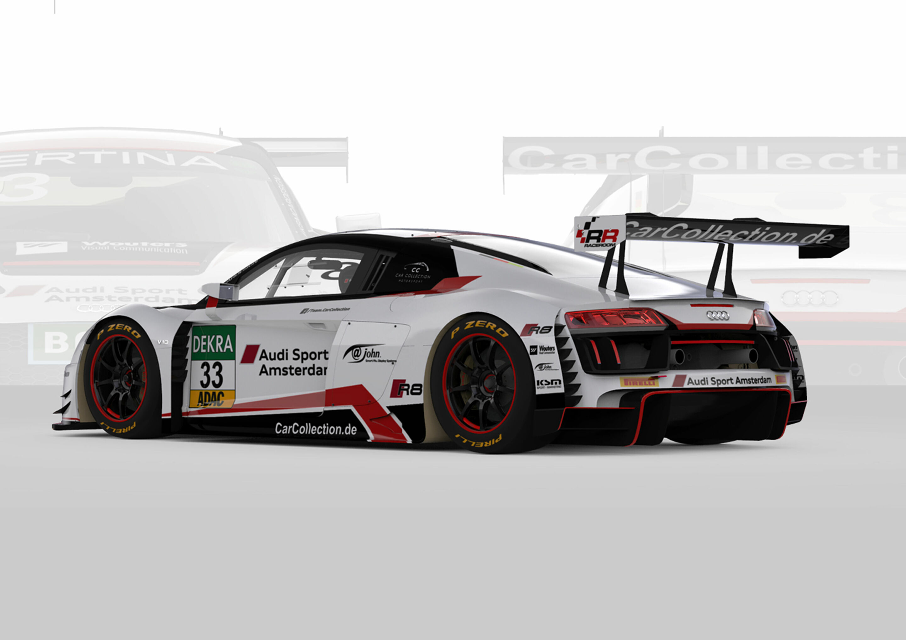 ADAC GT Masters 2016 - Audi R8 LMS #33 (Car Collection Motorsport)