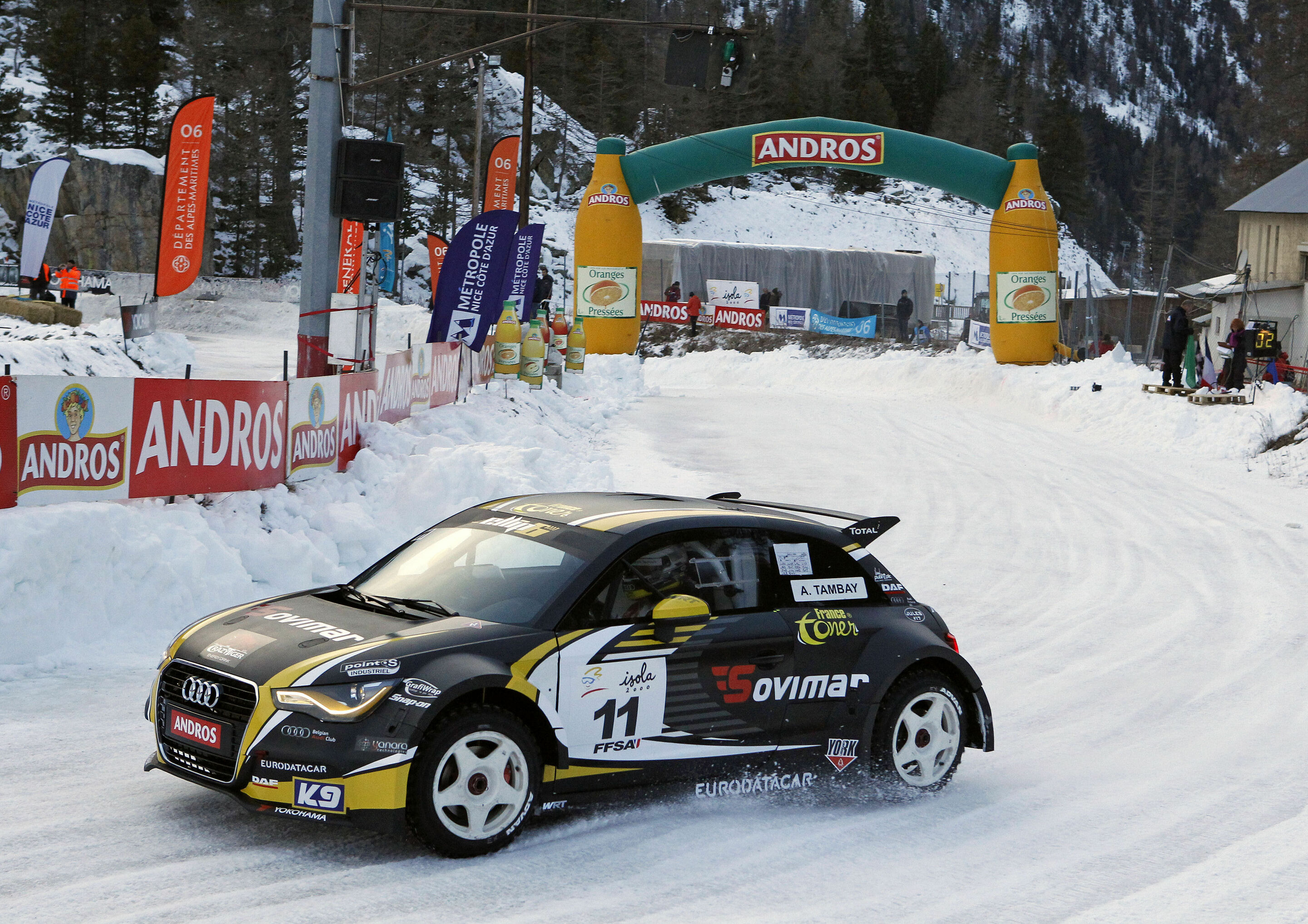 Trophée Andros - Audi A1 quattro #11 (Belgian Audi Club Team WRT), Adrien Tambay