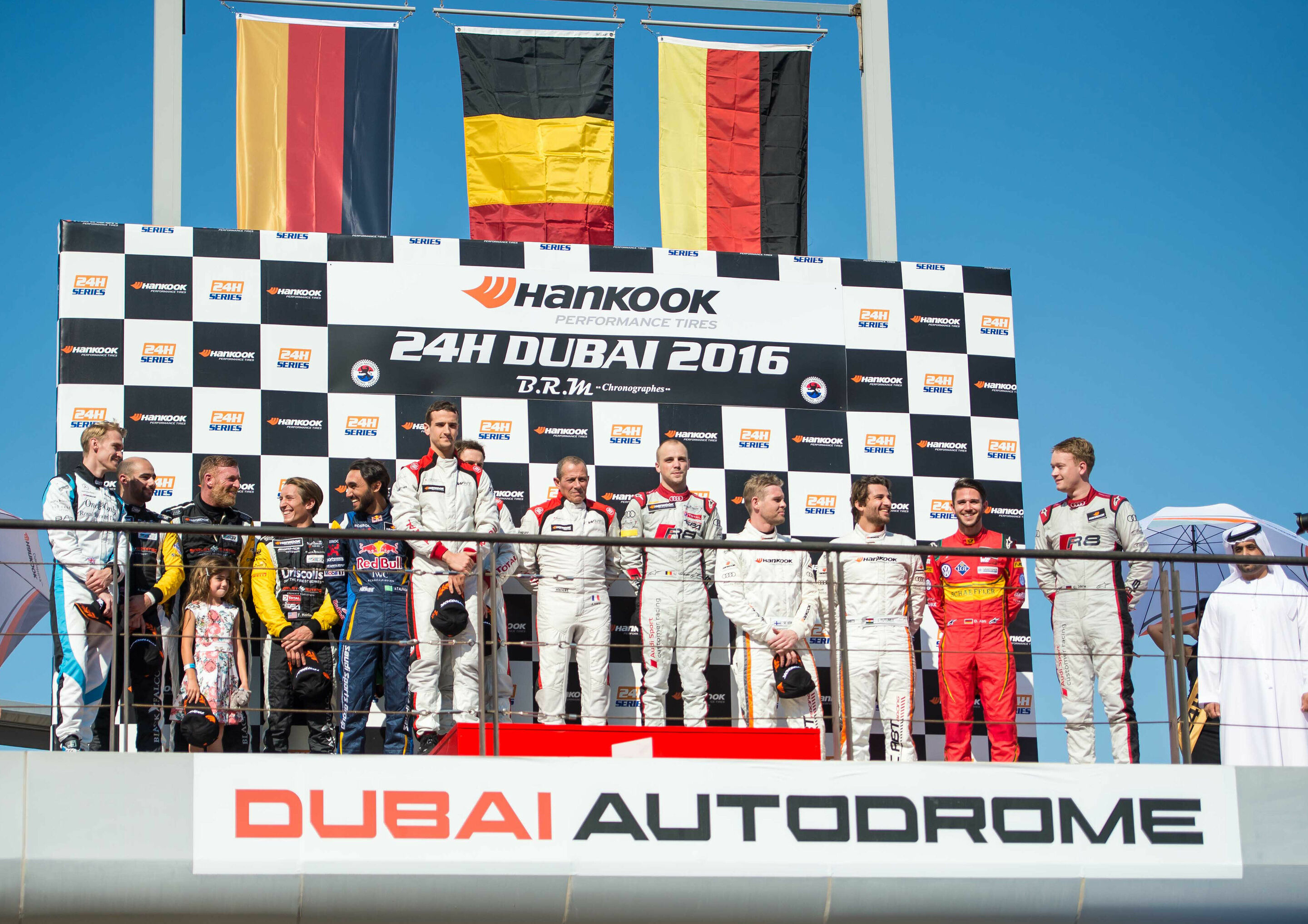 Dubai 24h 2016 - Podium 24h Dubai