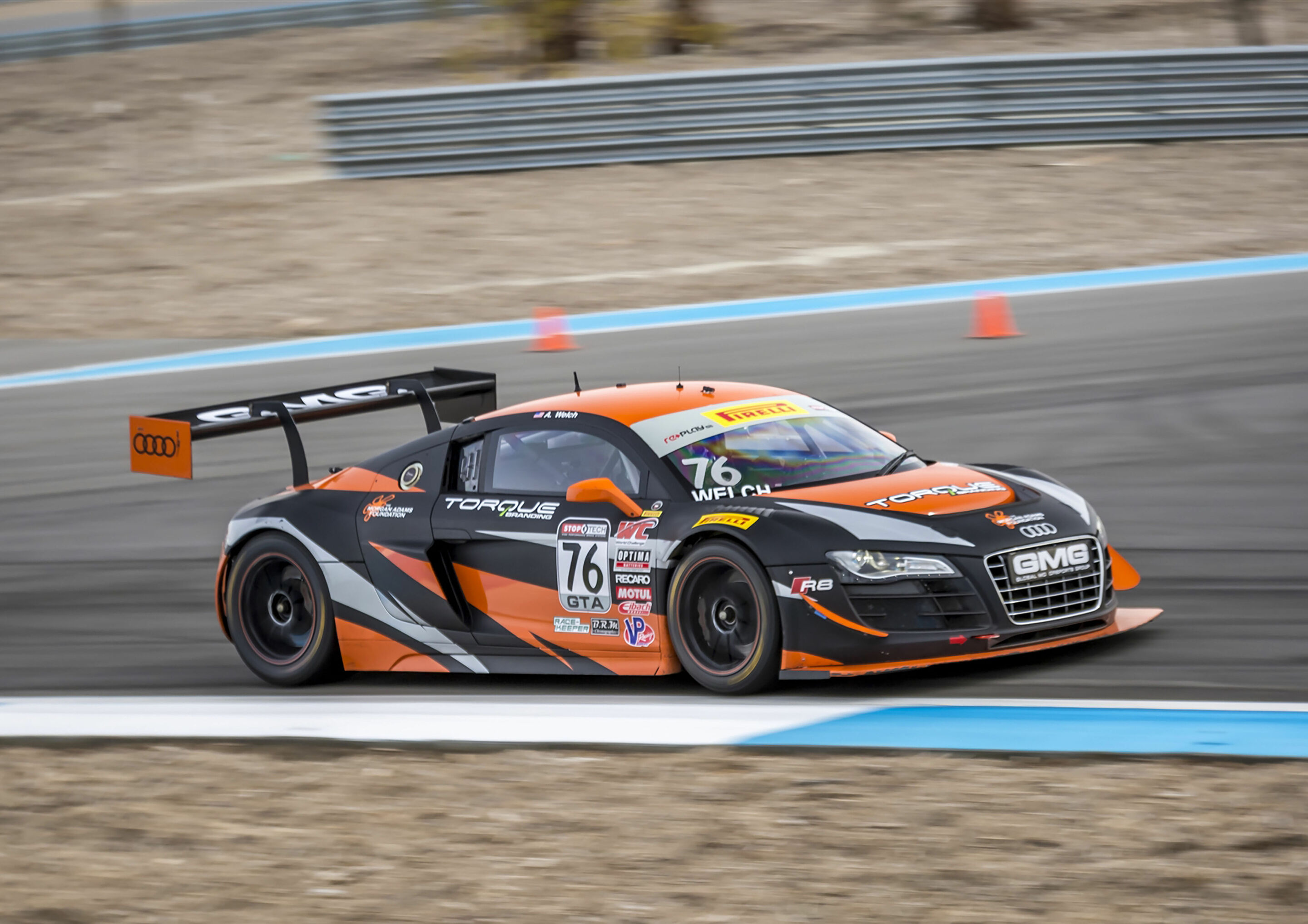 Thermal Triple Crown 2016 - Audi R8 LMS ultra #76 (GMG Racing), Alex Welch
