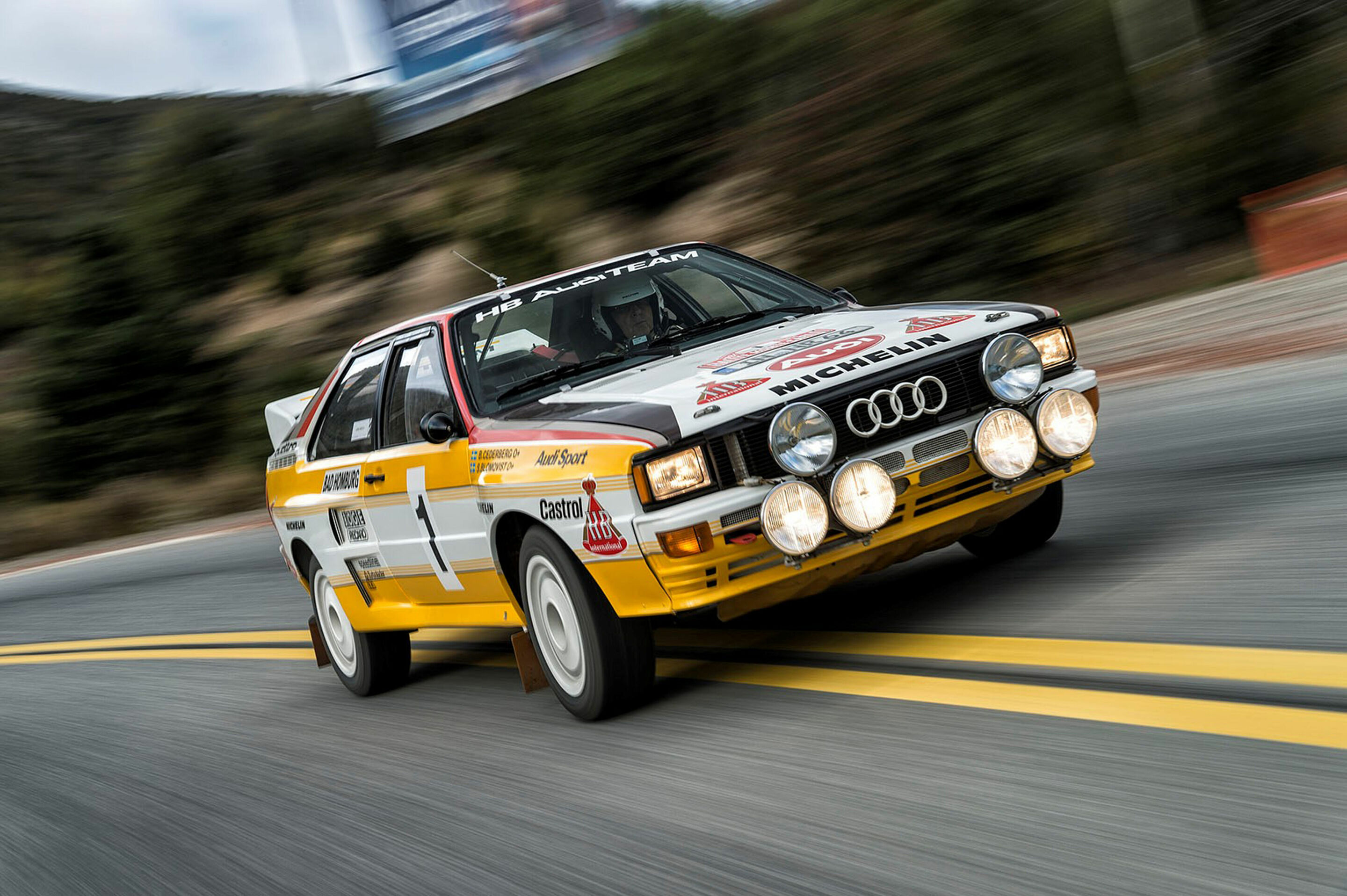 Audi Rallye-Ikonen beim Eifel Rallye Festival 2014