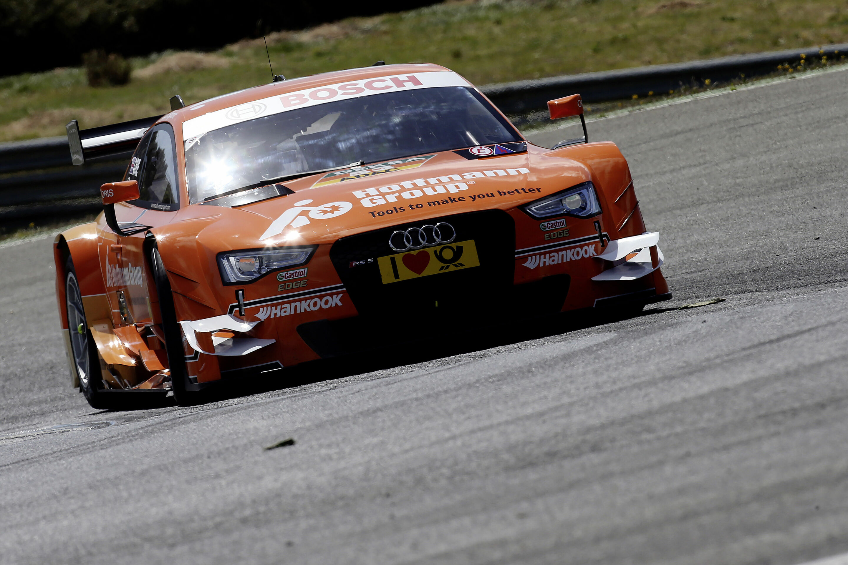 Audi drivers impressed by RS 5 DTM - Hoffmann Group Audi RS 5 DTM #53 (Audi Sport Team Rosberg)