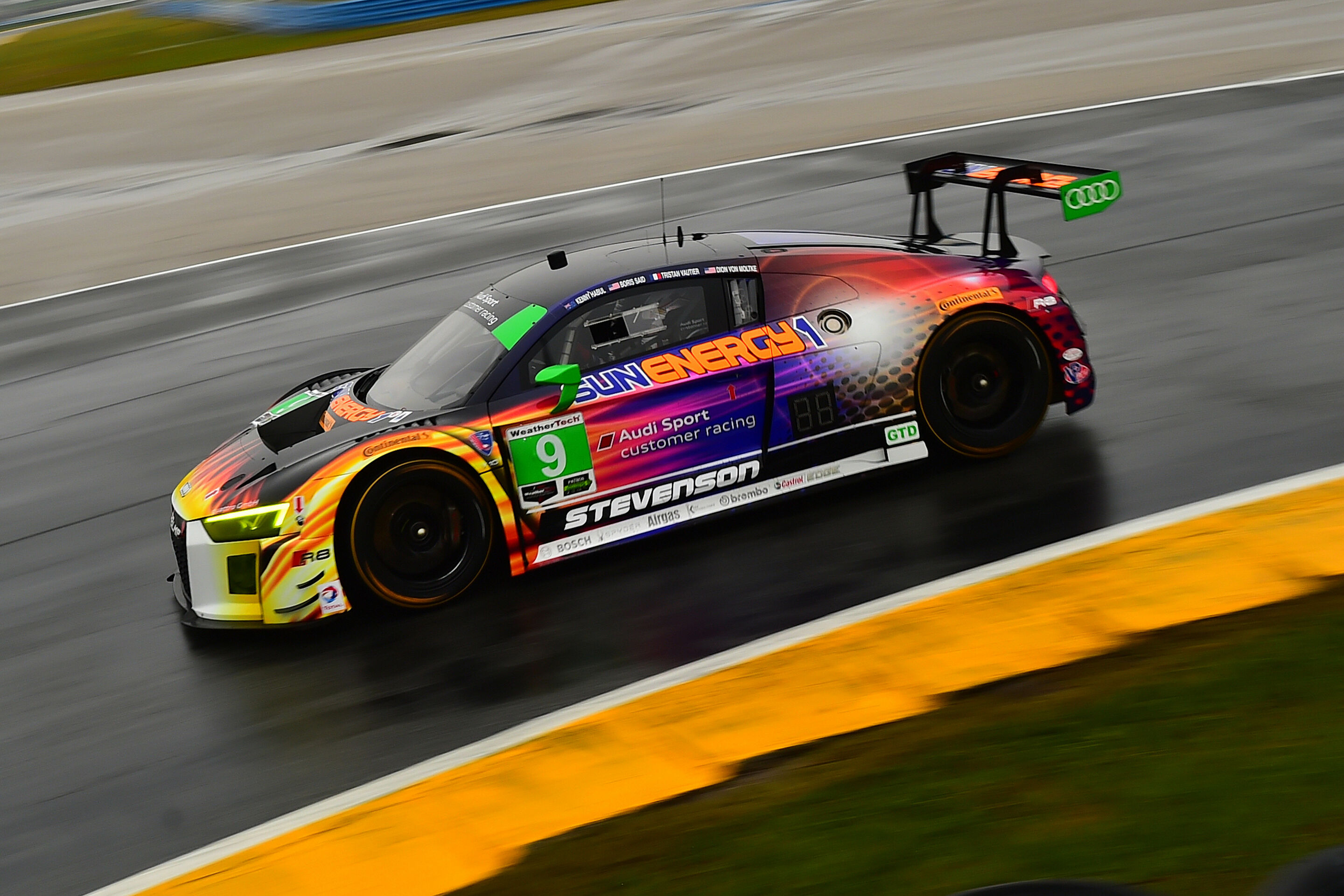 24h Daytona 2016 - Audi R8 LMS #9 (Stevenson Motorsports), Kenny Habul/Dion von Moltke/Boris Said/Tristan Vautier