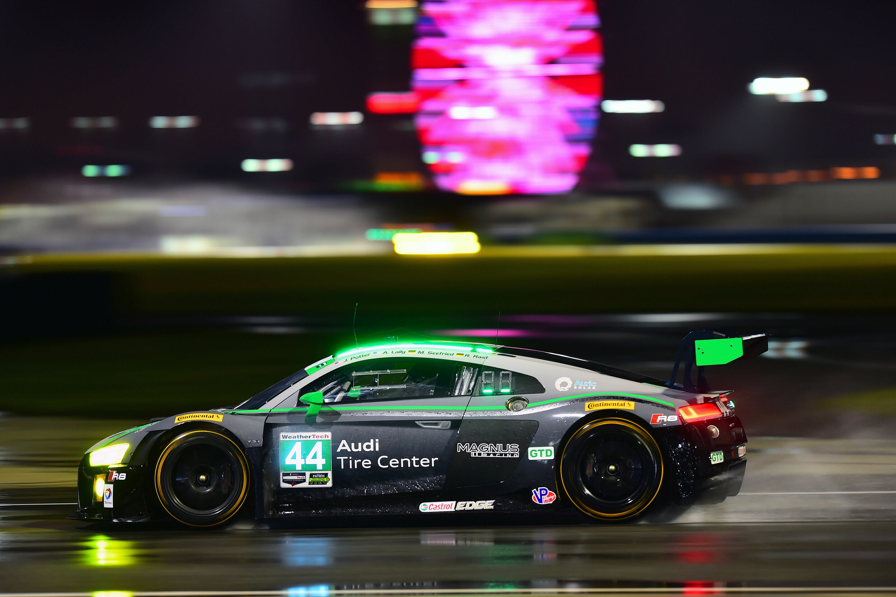 24h Daytona 2016 - Audi R8 LMS #44 (Magnus Racing), Andy Lally/John Potter/René Rast/Marco Seefried