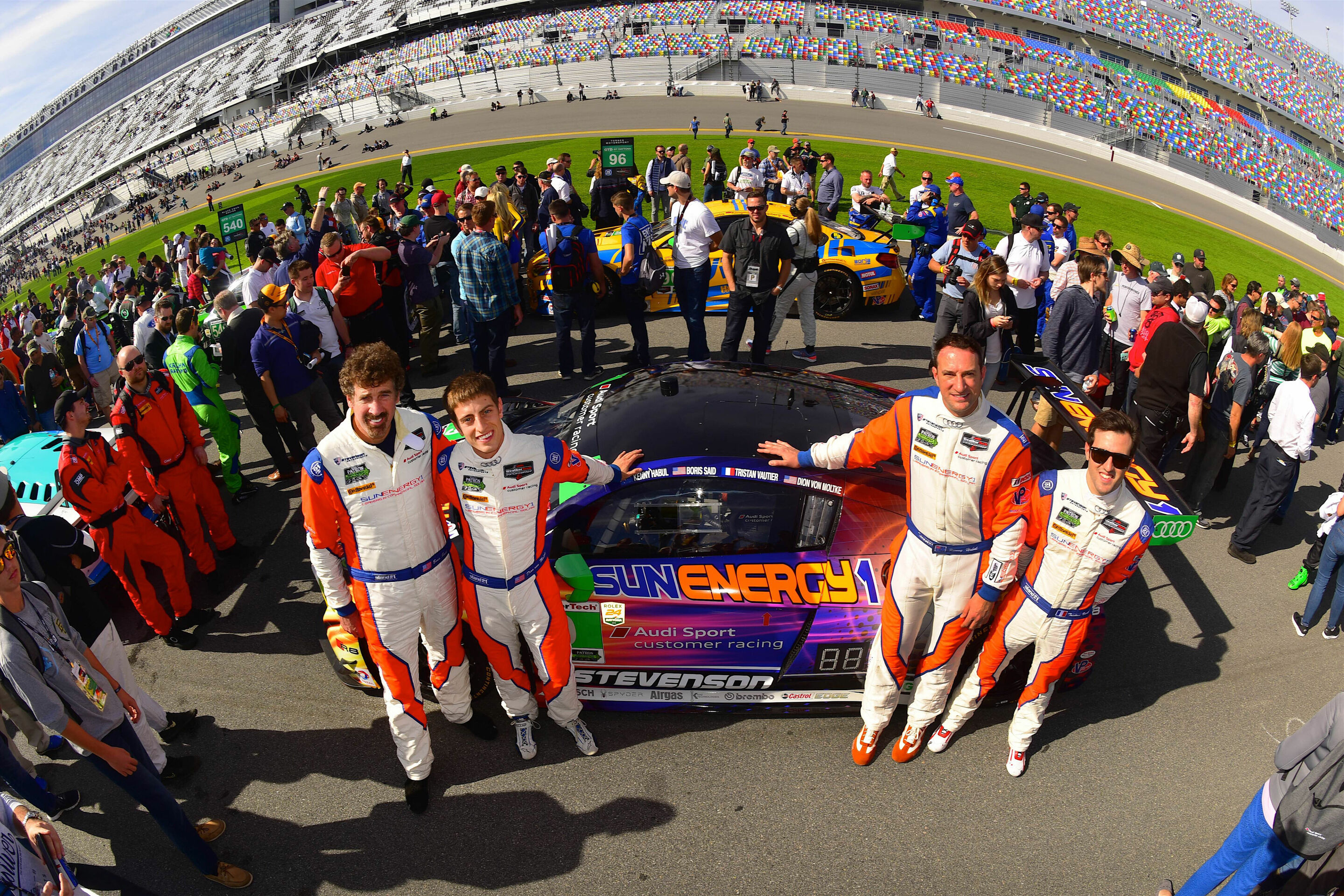 24h Daytona 2016 - Boris Said, Dion von Moltke, Kenny Habul, Tristan Vautier