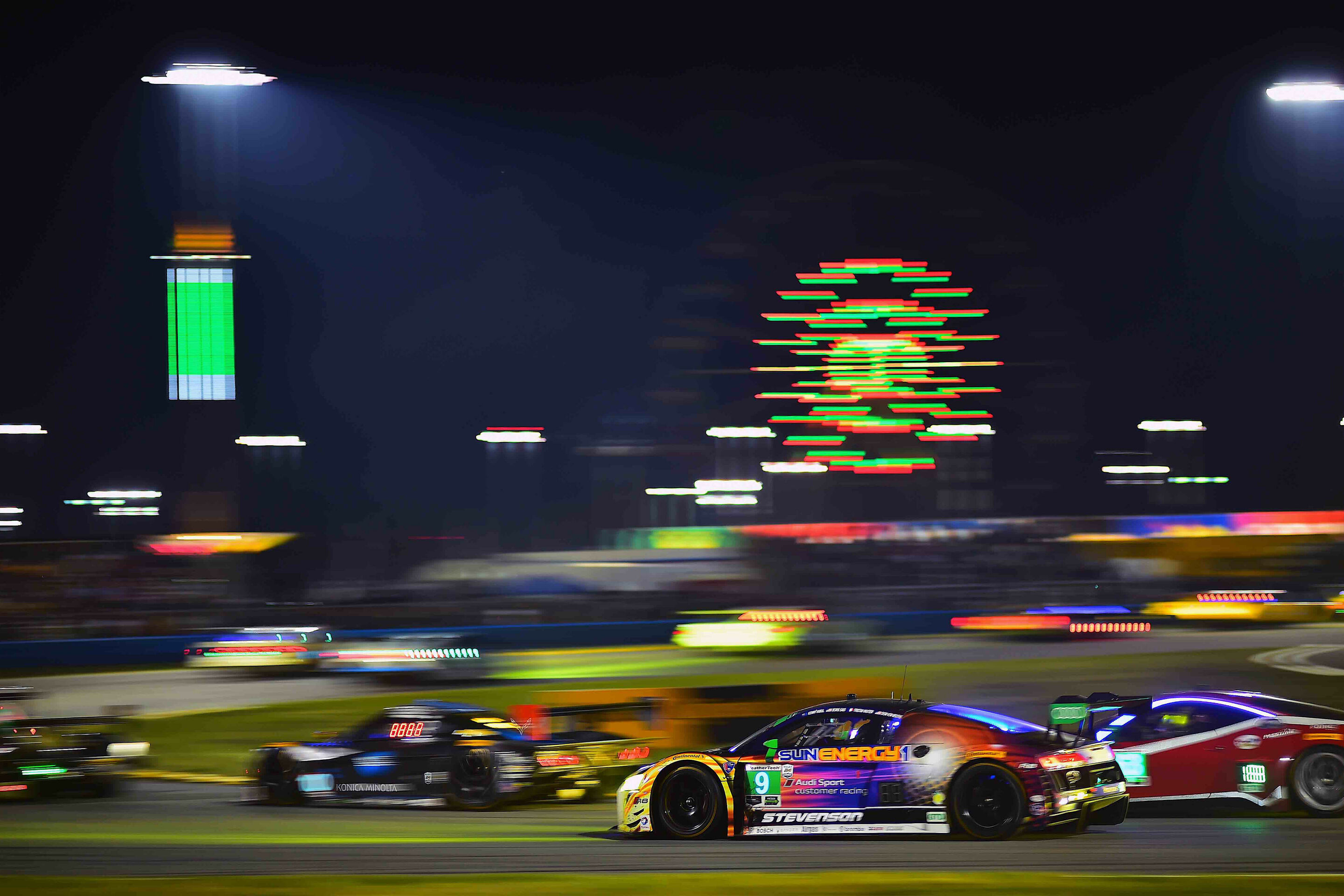 24h Daytona 2016 - Audi R8 LMS #9 (Stevenson Motorsports), Kenny Habul/Dion von Moltke/Boris Said/Tristan Vautier