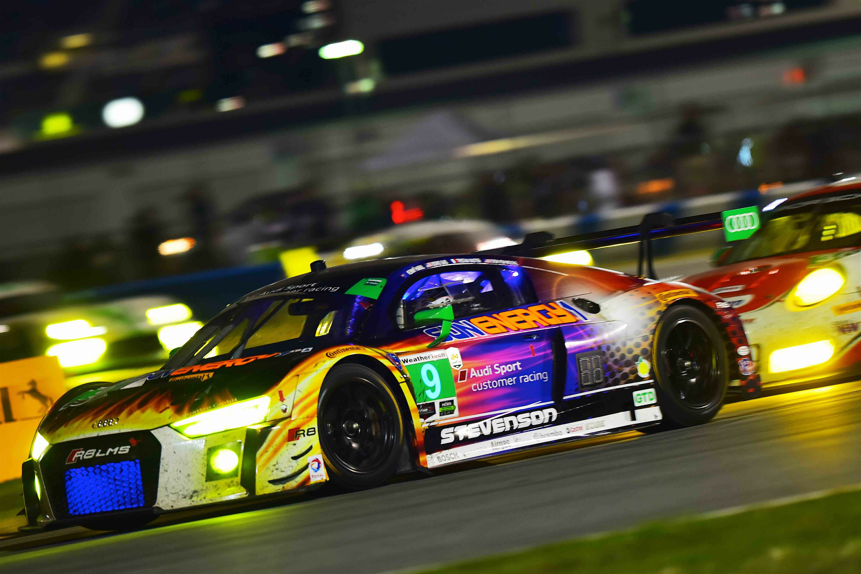 24h Daytona 2016 - Audi R8 LMS #9 (Stevenson Motorsports), Kenny Habul/Dion von Moltke/Boris Said/Tristan Vautier