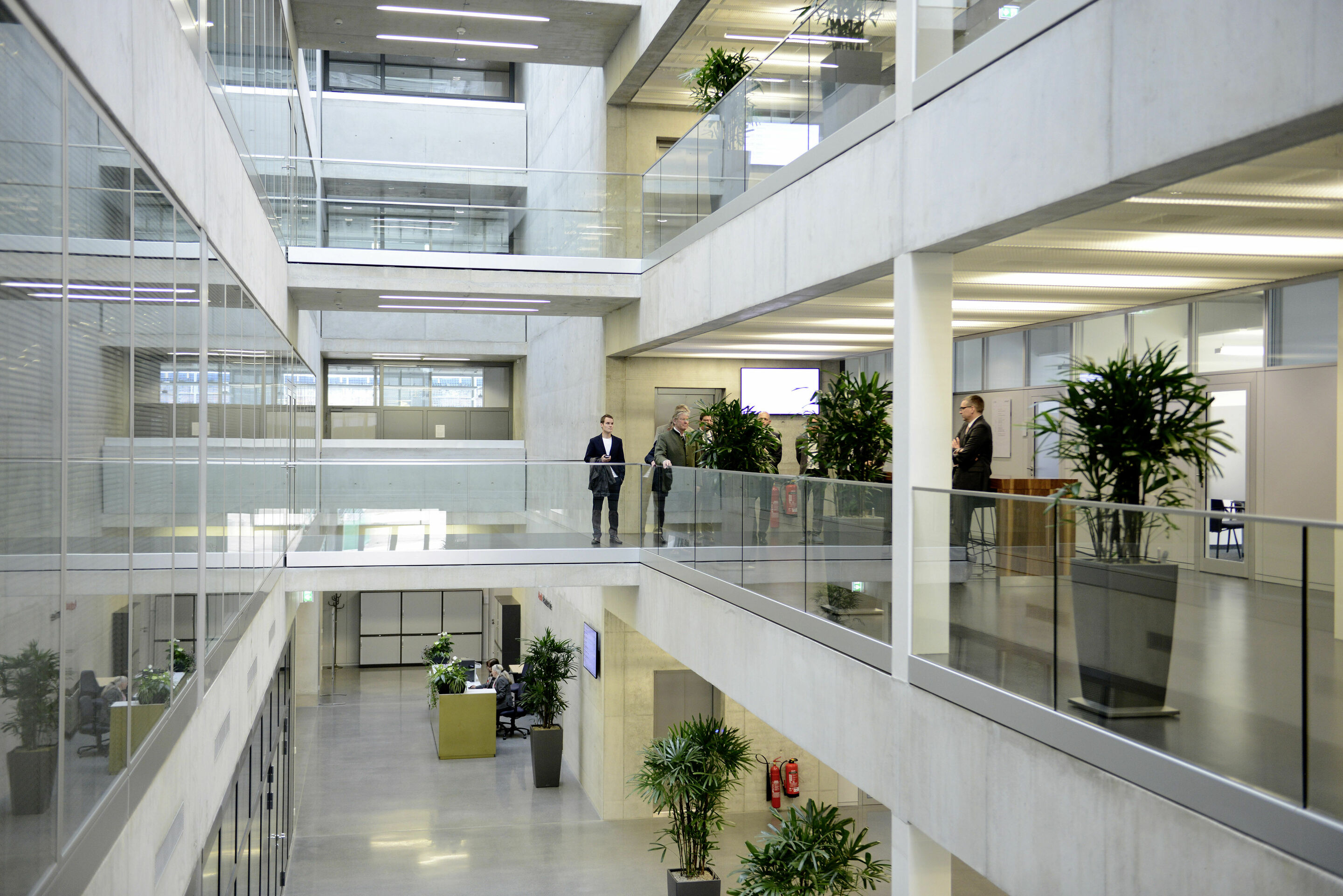 Einweihung Audi Akademie - Mit seinen 28 Seminarräumen und acht Besprechungszimmern bietet das großzügige Gebäude viel Platz für Seminare, Coachings und Schulungen der AUDI AG.