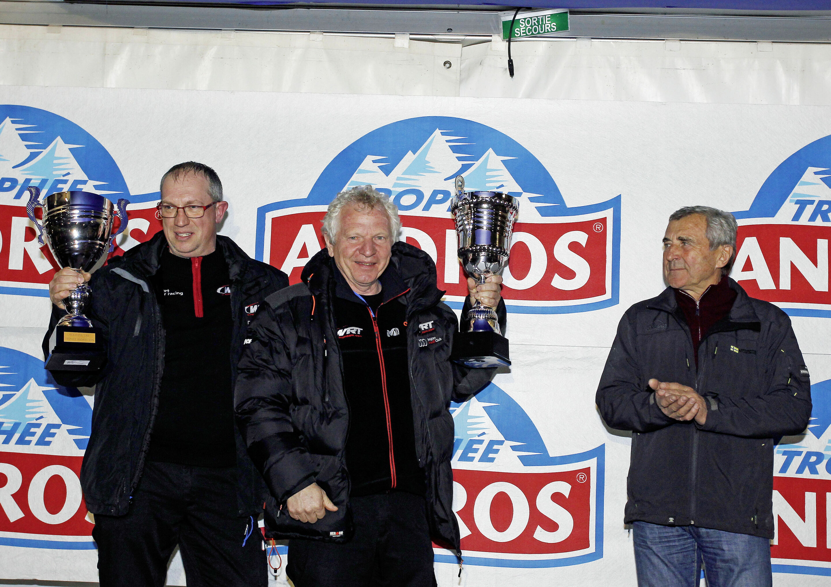 Trophée Andros - Eric Delmotte, René Verbist, Max Mamers