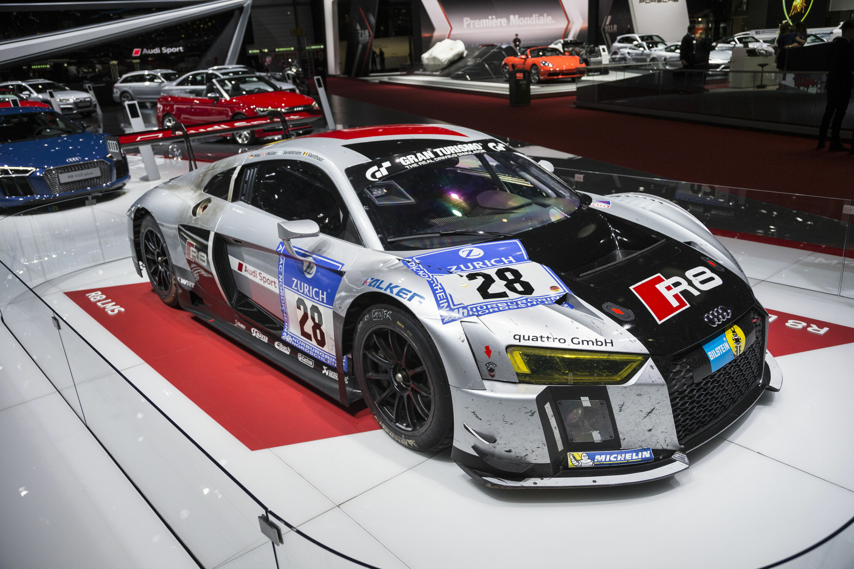 Automobilsalon Genf 2016 - Audi R8 LMS