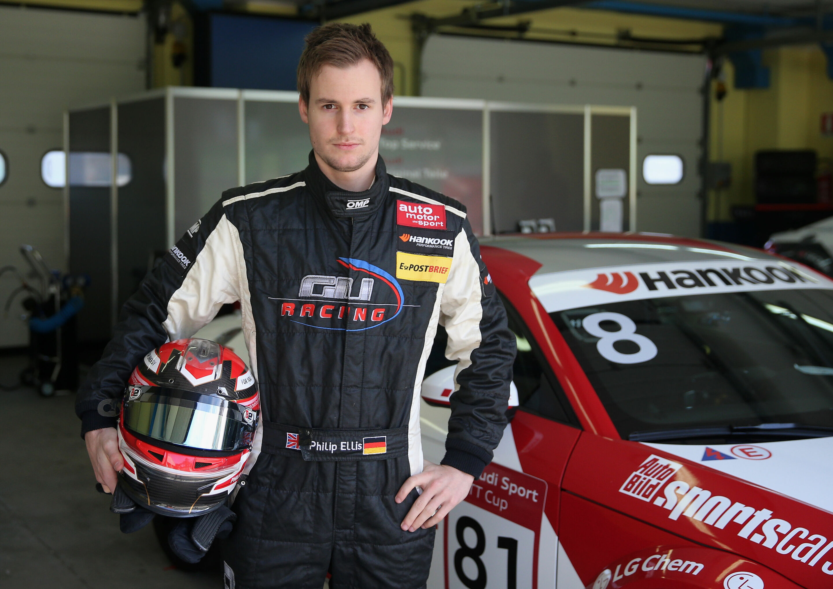 Audi Sport TT Cup, Fahrerkader 2016 - Philip Ellis (GB)