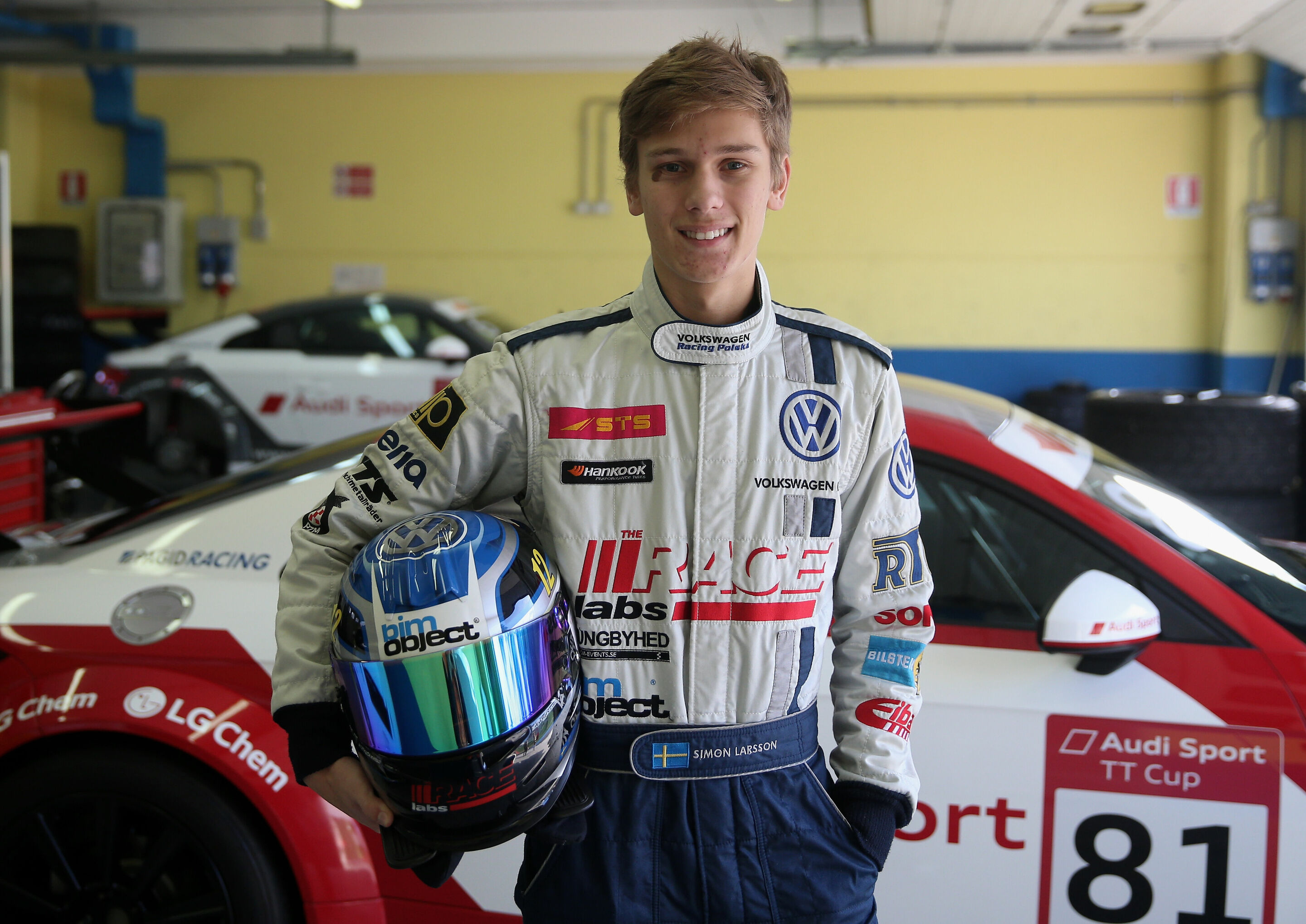 Audi Sport TT Cup, 2016 driver lineup - Simon Larsson (S)