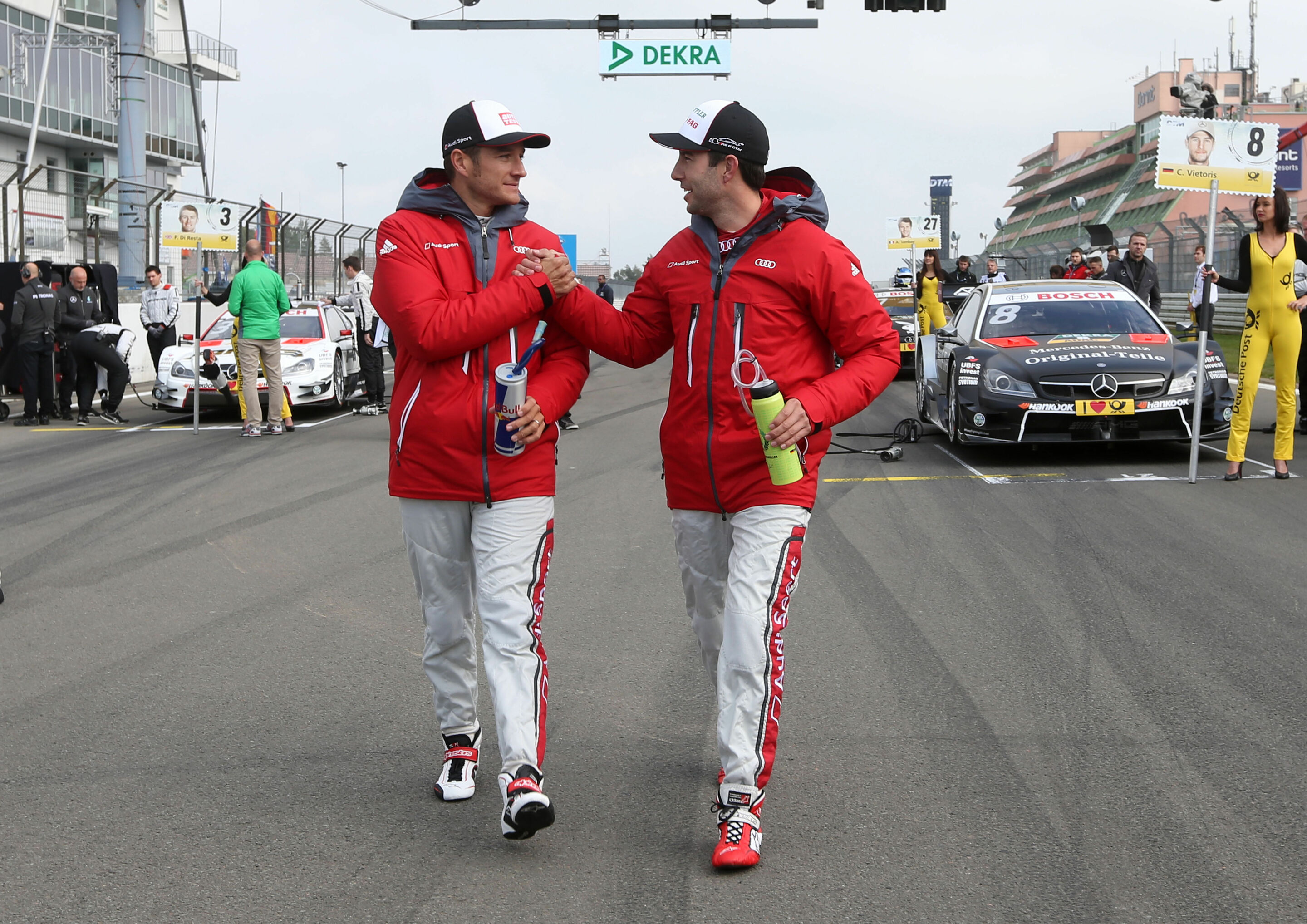 Motorsport - Timo Scheider, Mike Rockenfeller