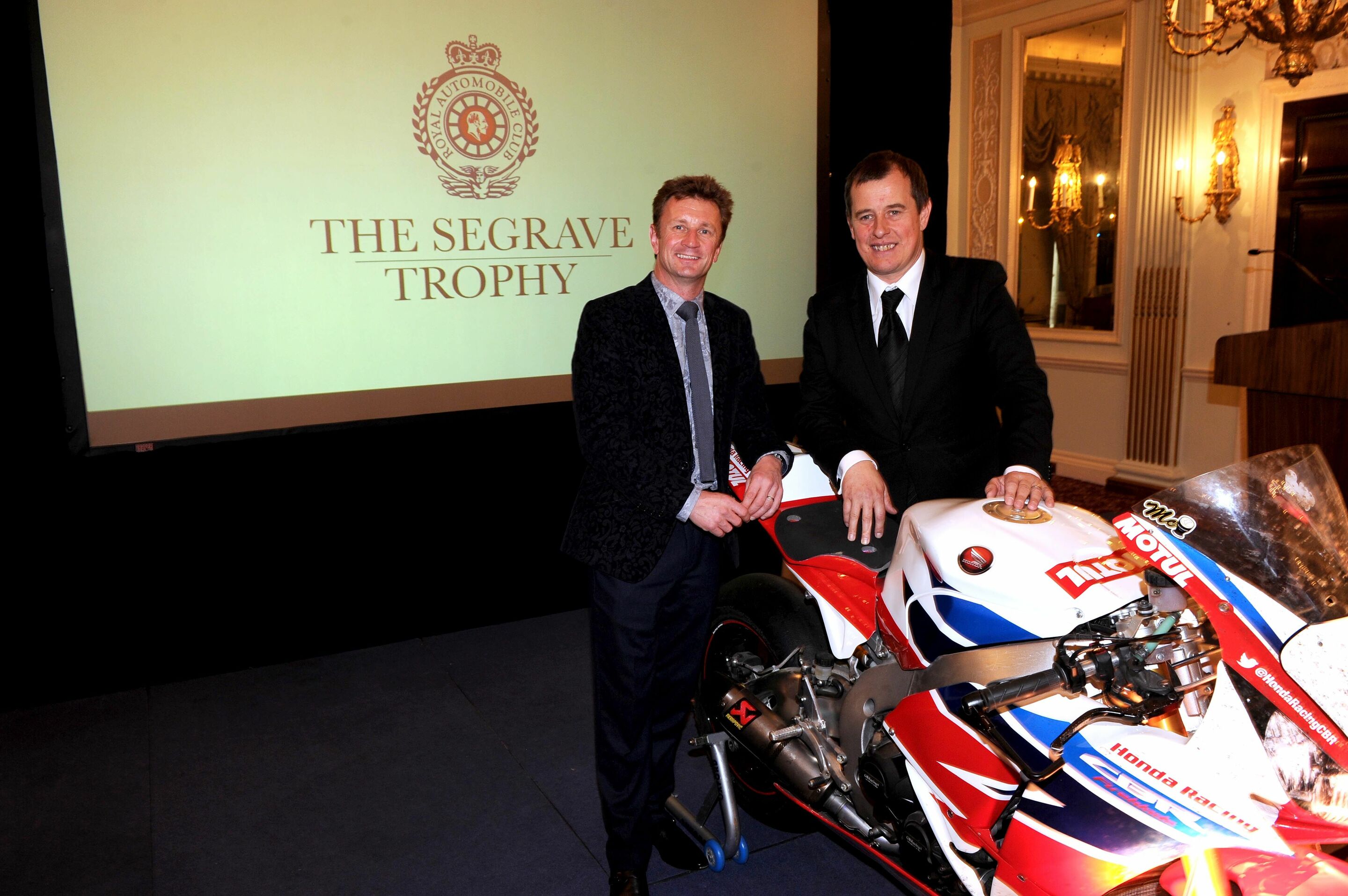 Segrave Trophy 2016 - Allan McNish, John McGuinness, Segrave Trophy 2016