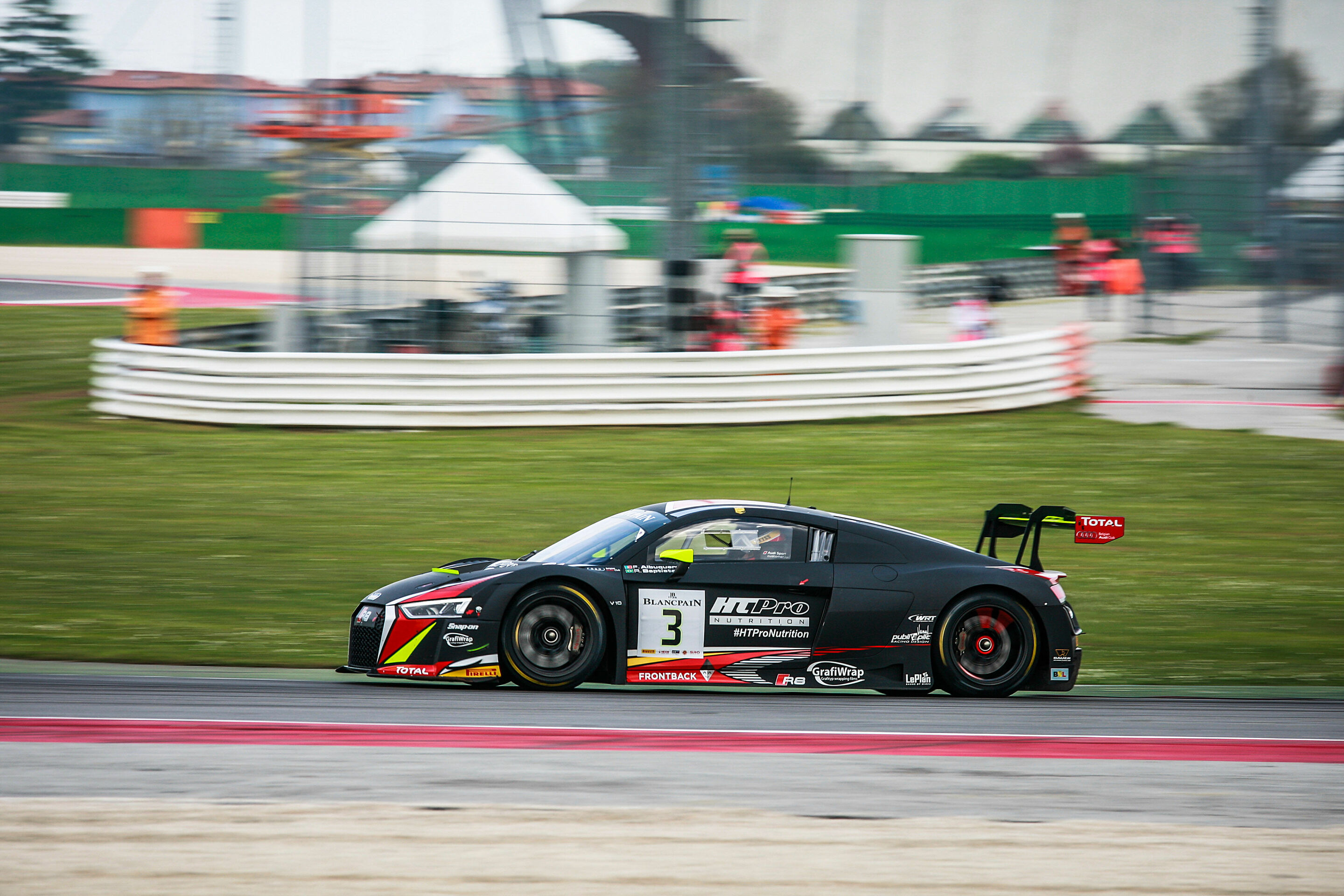 Blancpain GT Series Sprint Cup 2016 - Audi R8 LMS #3 (Belgian Audi Club Team WRT), Rodrigo Baptista/Filipe Albuquerque