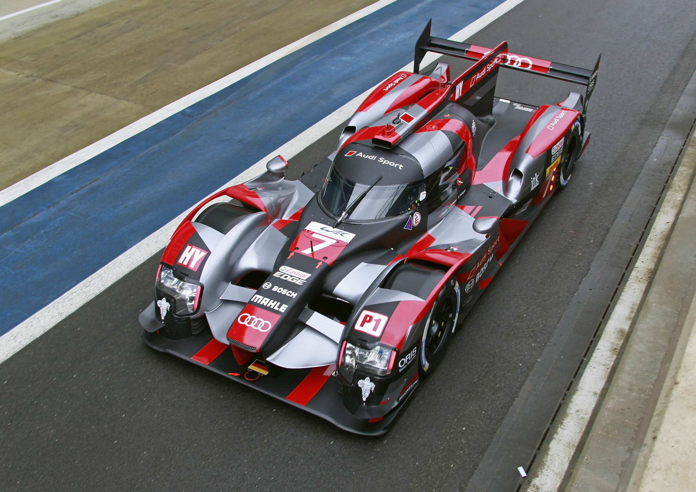 WEC Silverstone 2016 - Audi R18 (2016) #7 (Audi Sport Team Joest), Marcel Fässler, André Lotterer, Benoît Tréluyer