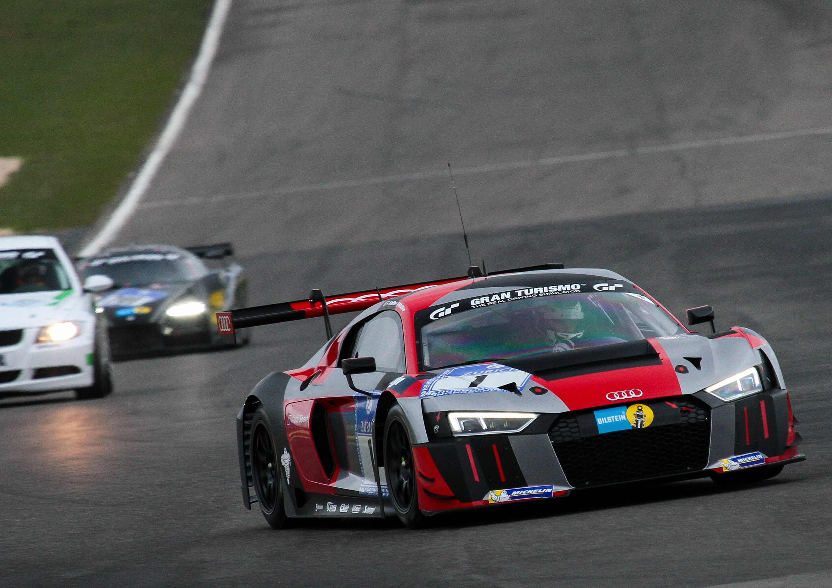 24h Nürburgring, Qualifikationsrennen 2016 - Audi R8 LMS #1 (Audi Sport Team WRT), Nico Müller, Pierre Kaffer, Mike Rockenfeller