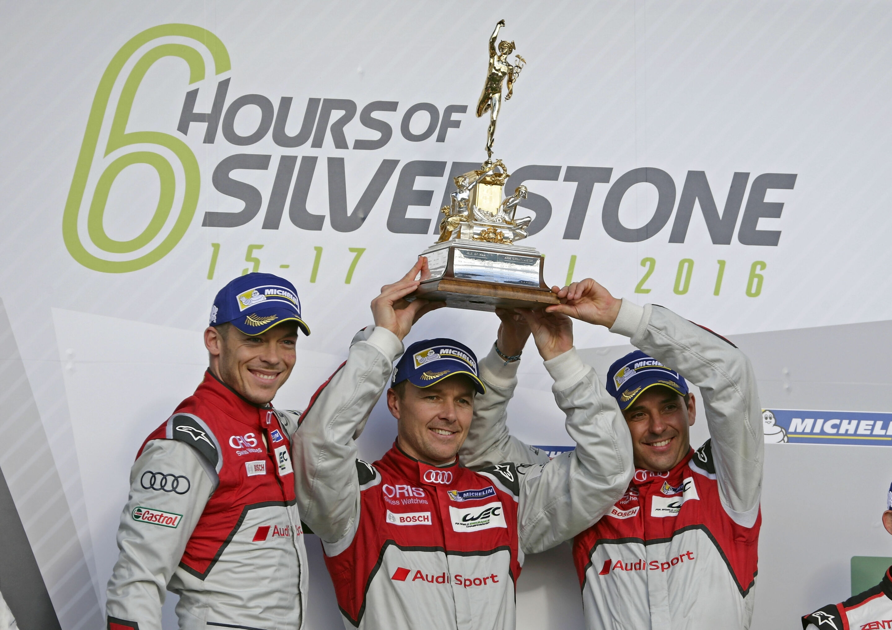 WEC Silverstone 2016 - André Lotterer, Marcel Fässler, Benoît Tréluyer