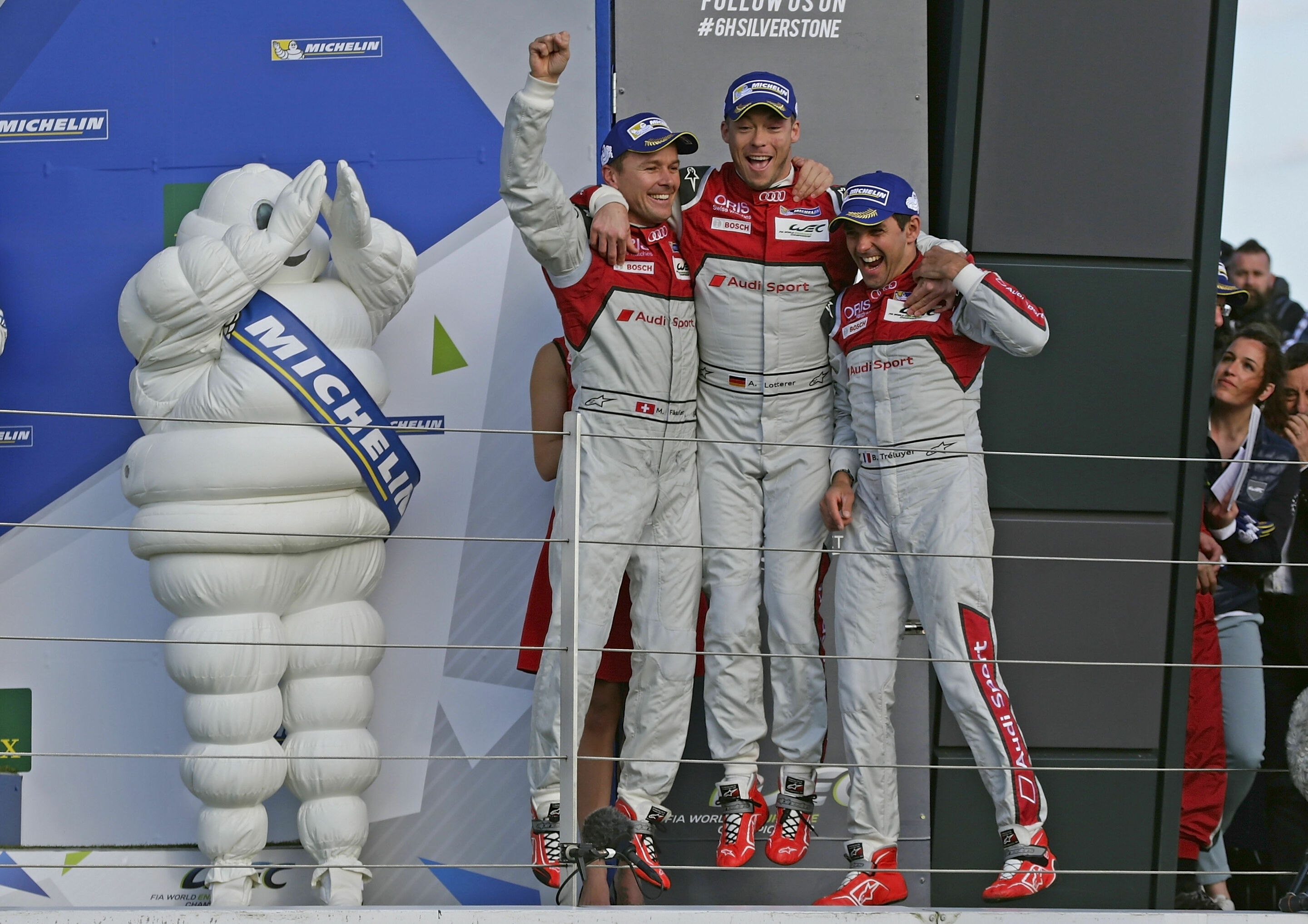 WEC Silverstone 2016 - Marcel Fässler, André Lotterer, Benoît Tréluyer
