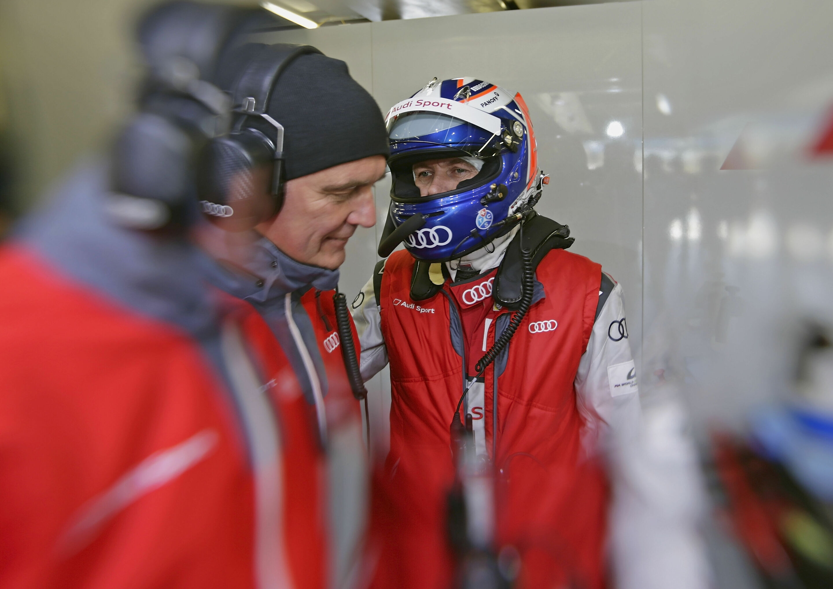 WEC Silverstone 2016 - Dr. Wolfgang Ullrich (Head of Audi Sport), Marcel Fässler