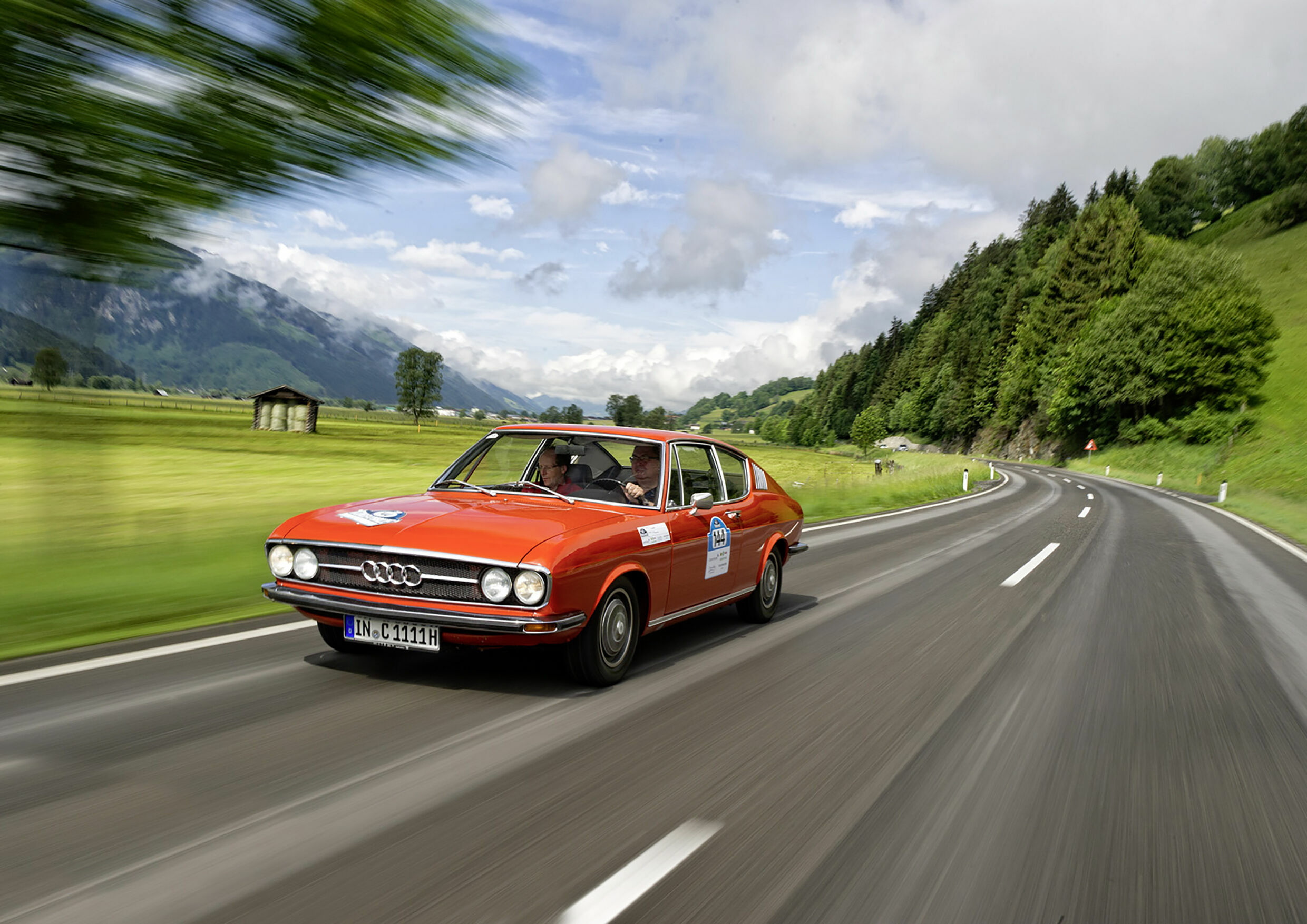 The first Audi Coupé of the post-war era: The Audi 100 Coupé S had its market launch in 1970. - The first Audi Coupé of the post-war era: The Audi 100 Coupé S had its market launch in 1970.