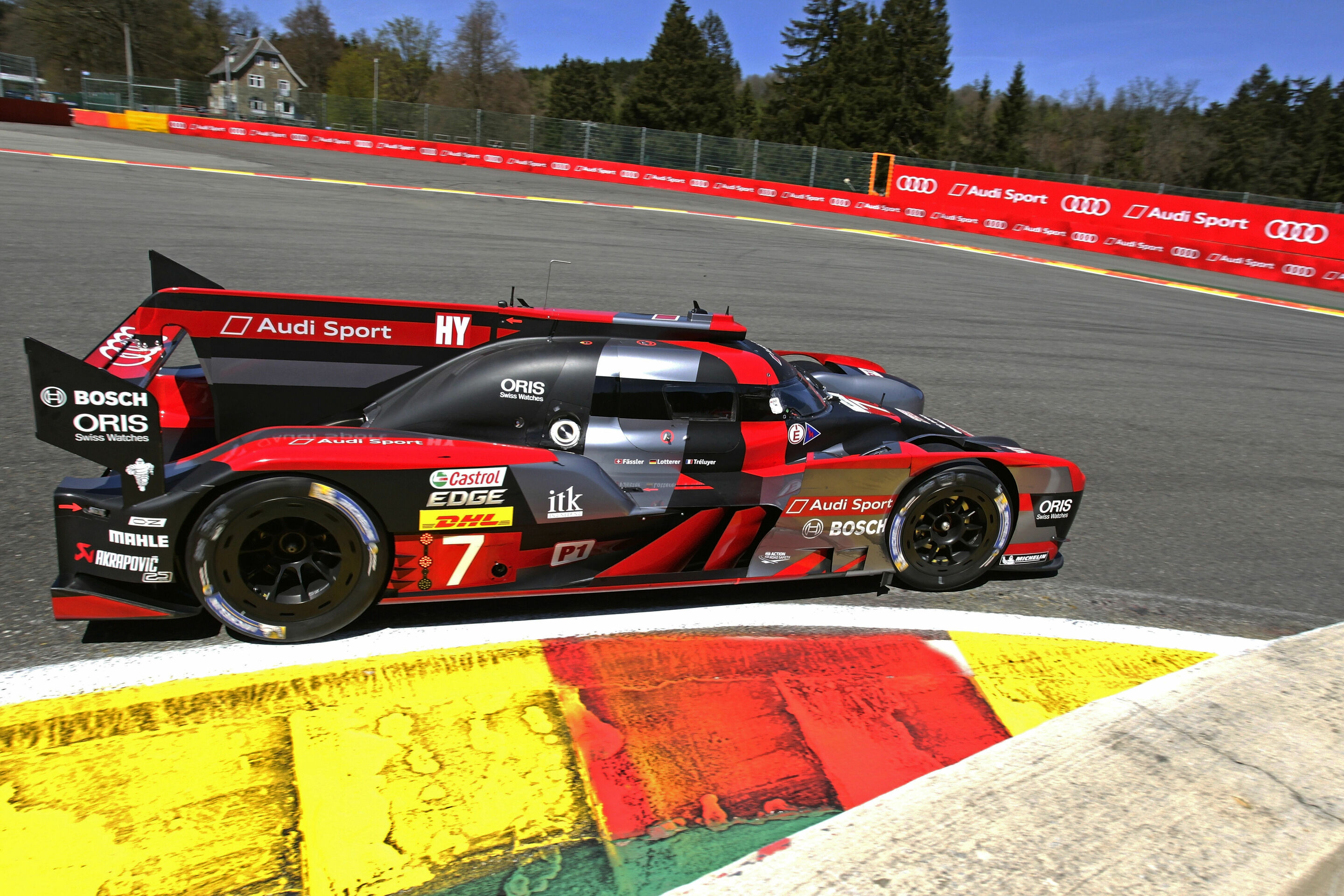 WEC Spa 2016 - Audi R18 (2016) #7 (Audi Sport Team Joest), Marcel Fässler, André Lotterer, Benoît Tréluyer