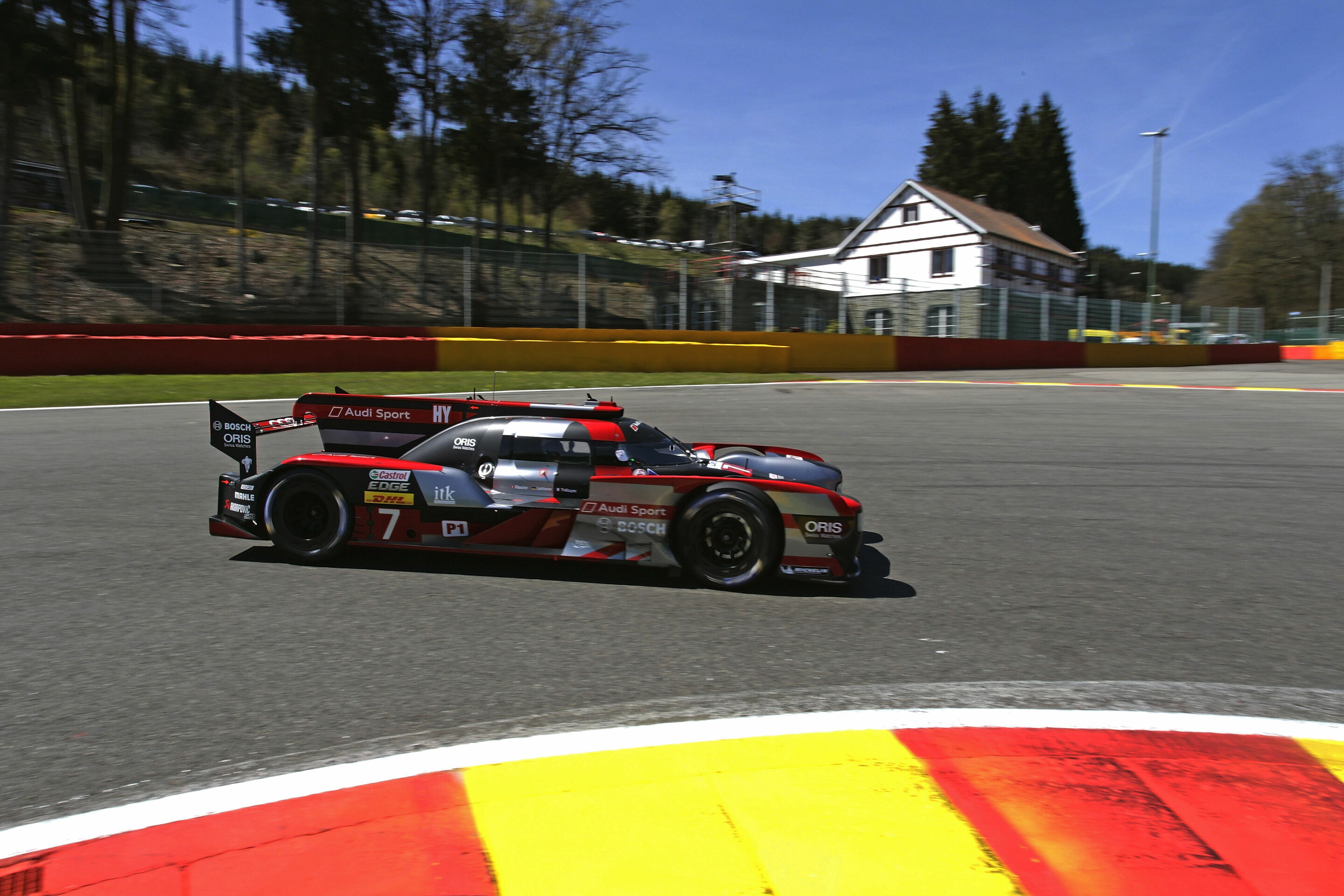 WEC Spa 2016 - Audi R18 (2016) #7 (Audi Sport Team Joest), Marcel Fässler, André Lotterer, Benoît Tréluyer