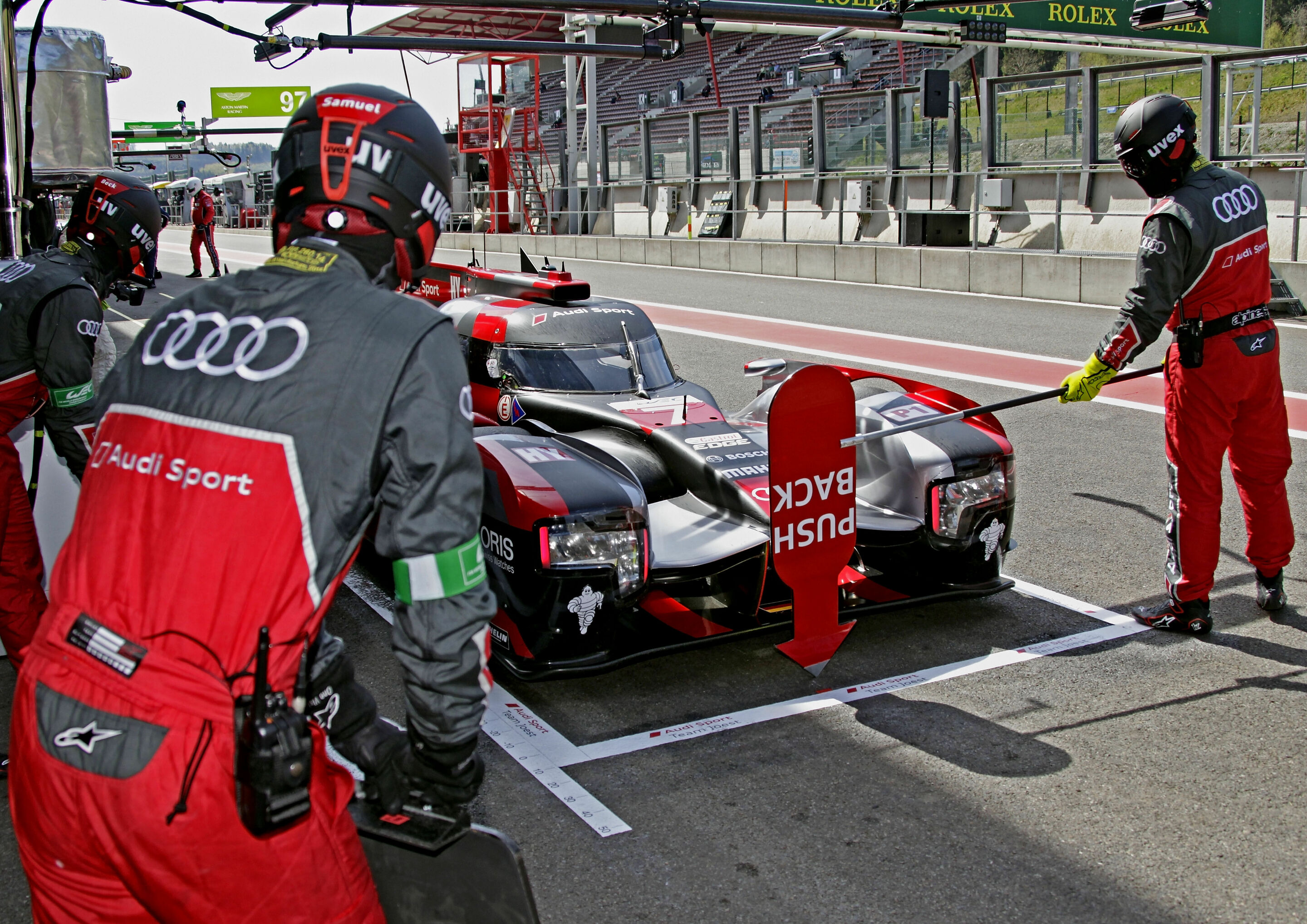 WEC Spa 2016 - Audi R18 (2016) #7 (Audi Sport Team Joest), Marcel Fässler, André Lotterer, Benoît Tréluyer