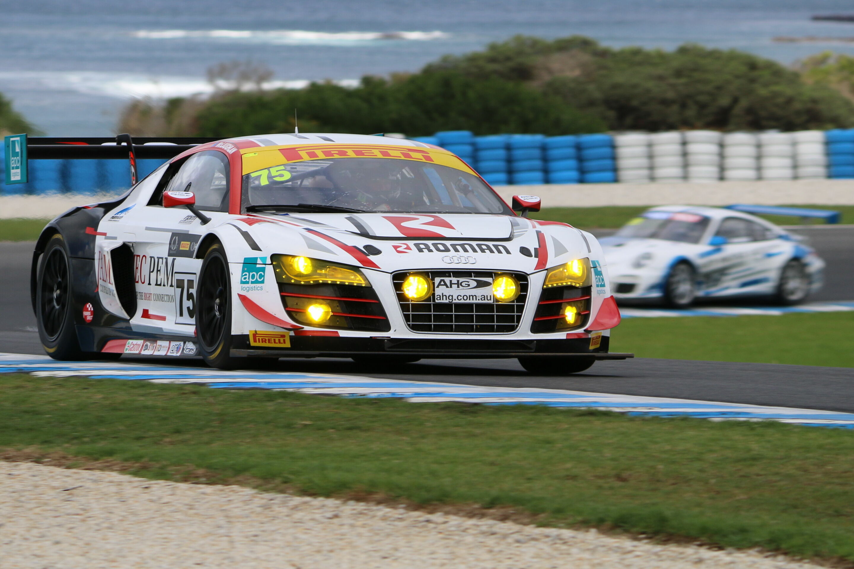 Victorian State Circuit Racing Championships - Audi R8 LMS ultra #75 (Jamec Pem Racing), Steven McLaughlan