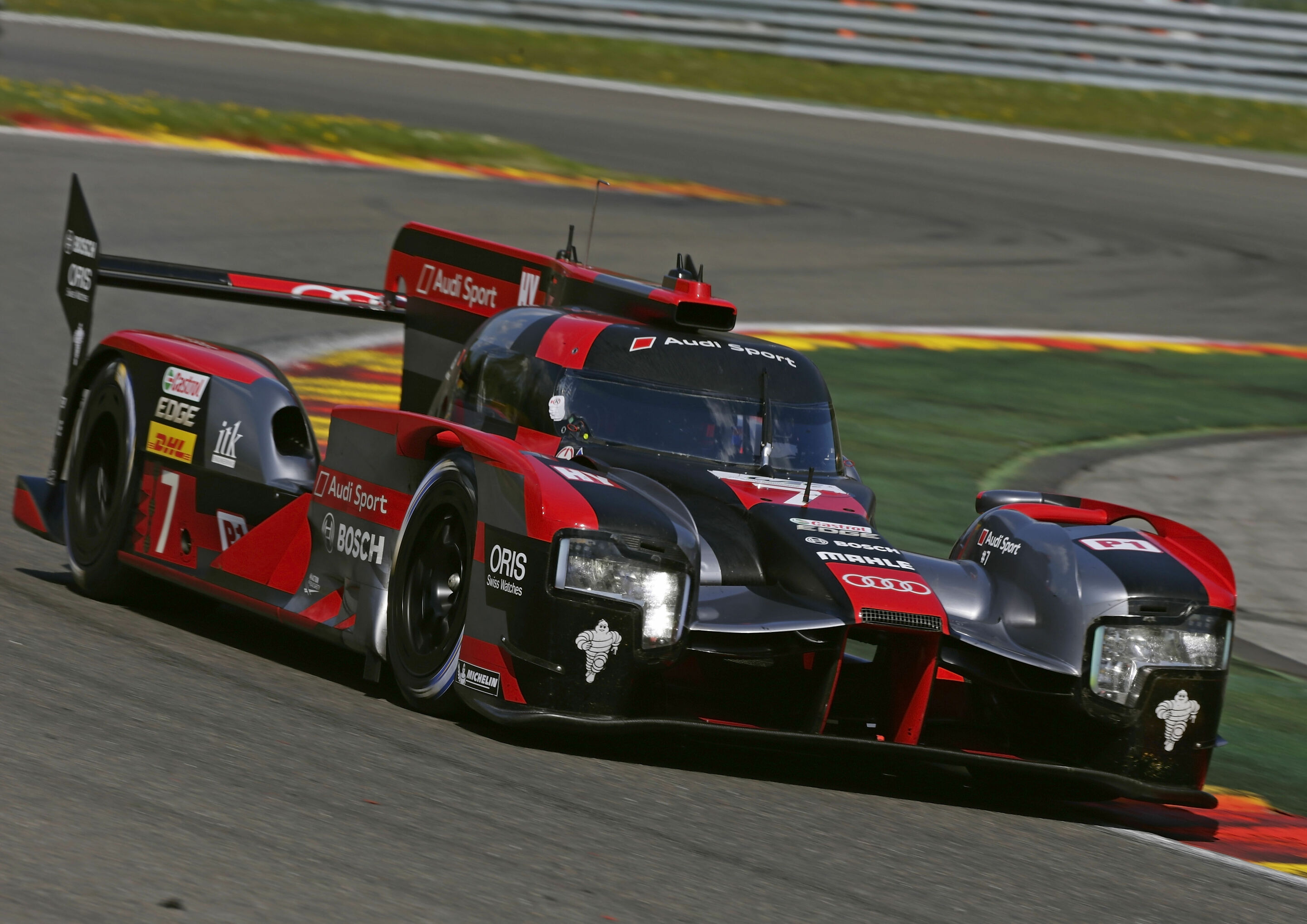 WEC Spa 2016 - Audi R18 (2016) #7 (Audi Sport Team Joest), Marcel Fässler, André Lotterer, Benoît Tréluyer