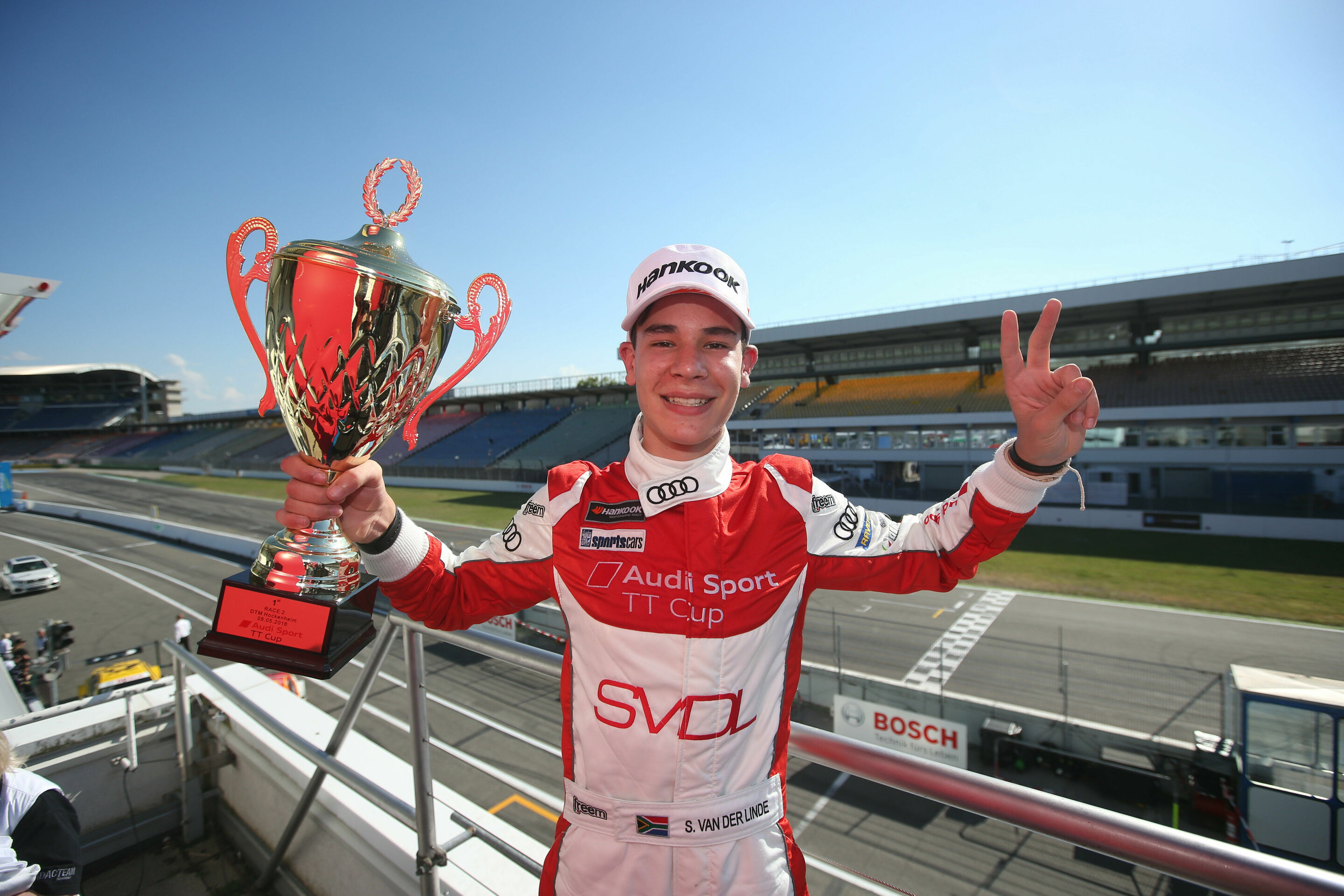Audi Sport TT Cup, Hockenheim 2016 - Sheldon van der Linde (ZA)