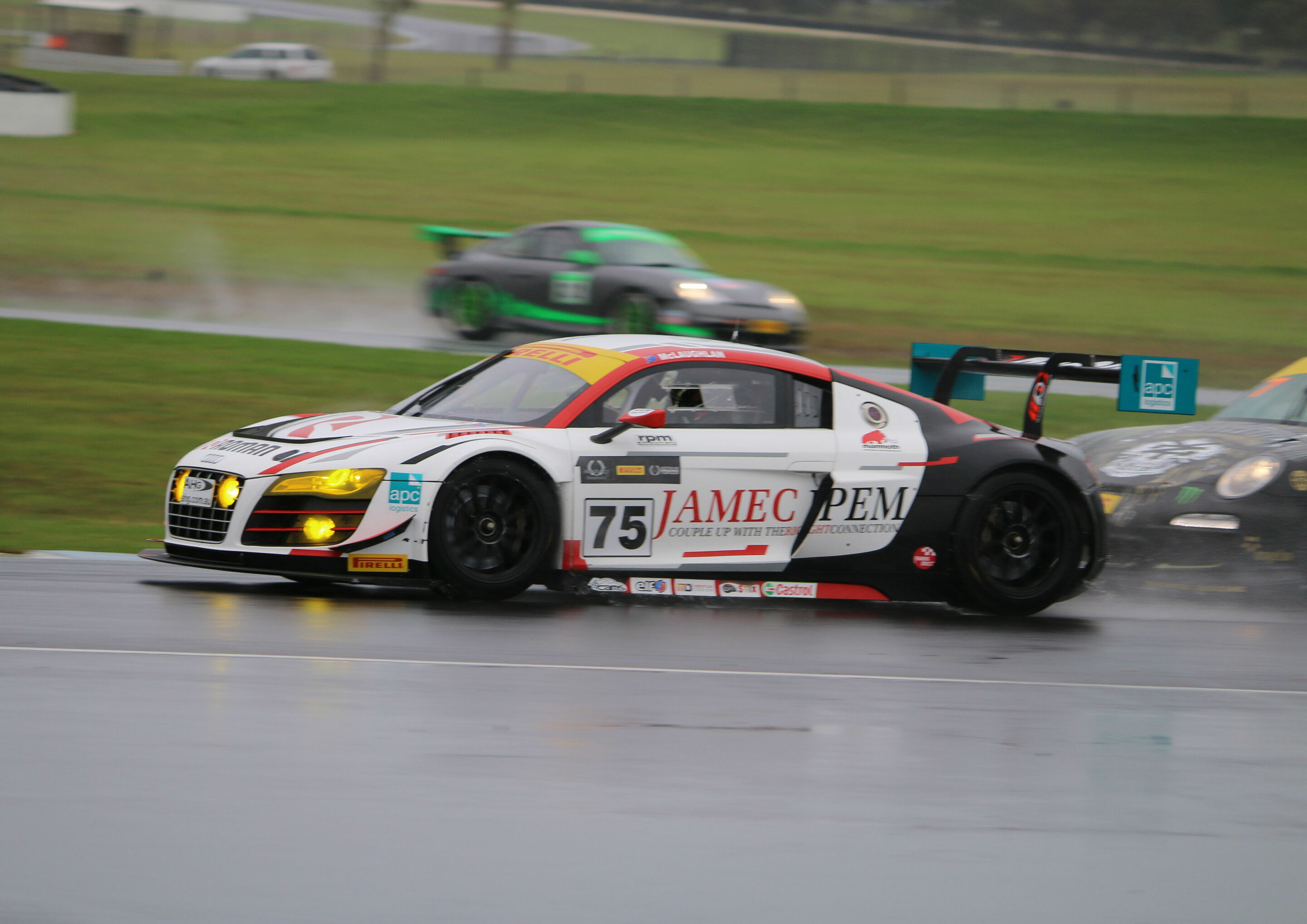 Victorian State Circuit Racing Championships - Audi R8 LMS ultra #75 (Jamec Pem Racing), Steven McLaughlan