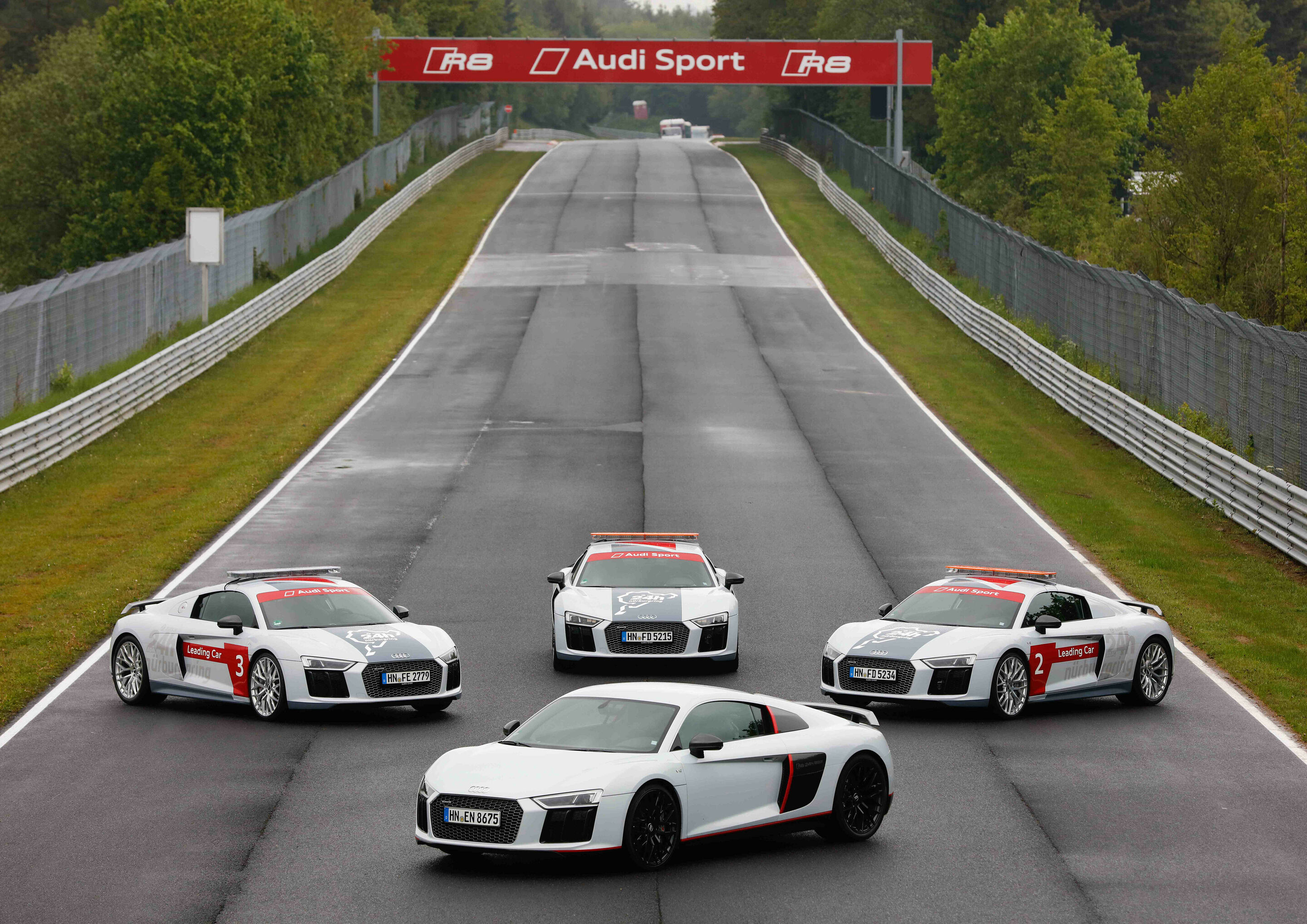 24h Nürburgring 2016 - Audi Official Cars