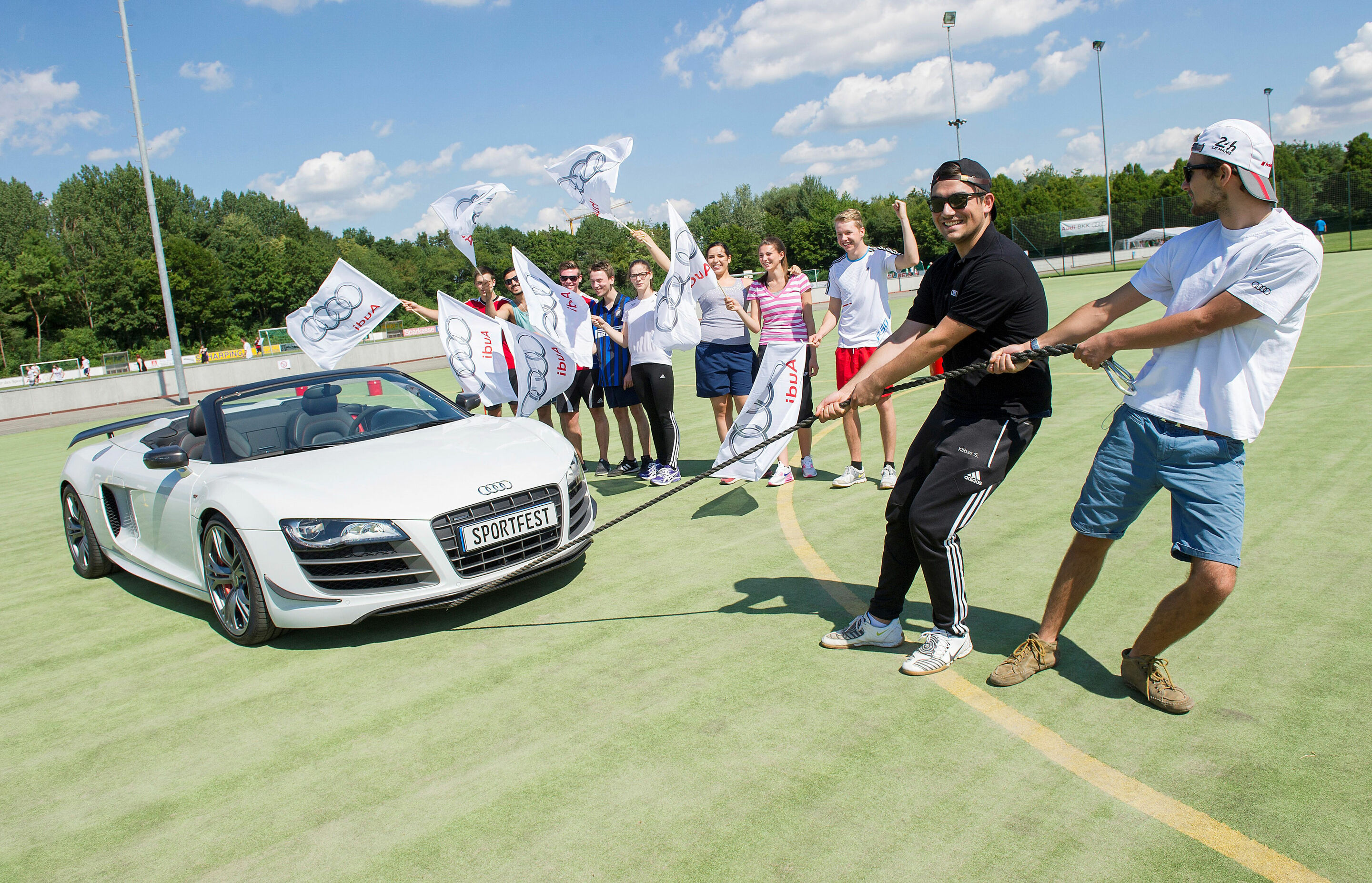 „Audi in Bewegung“: - Impressionen vom Sportfest der Auszubildenden bei Audi am Standort Ingolstadt