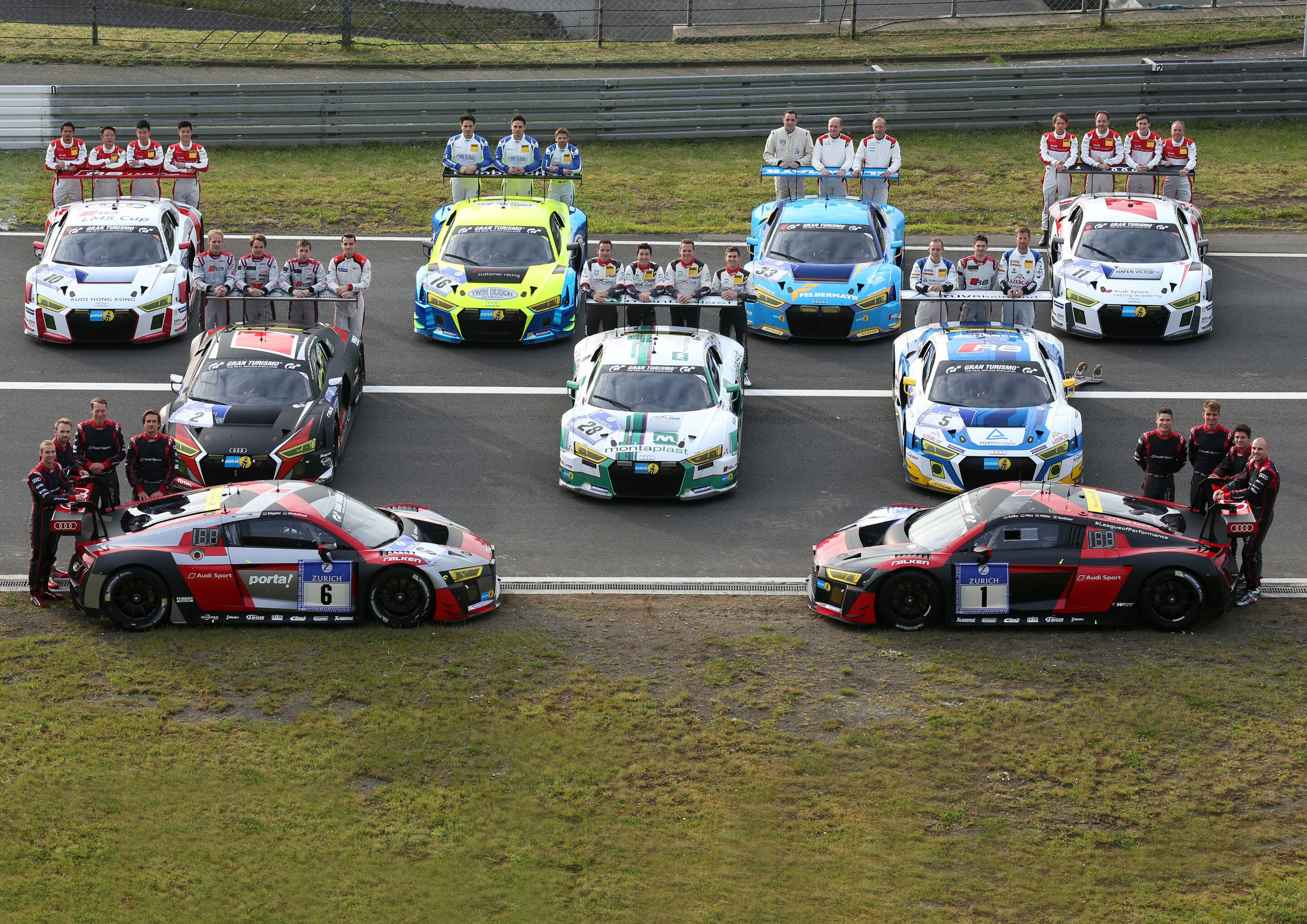 24h Nürburgring 2016 - Audi Sport customer racing