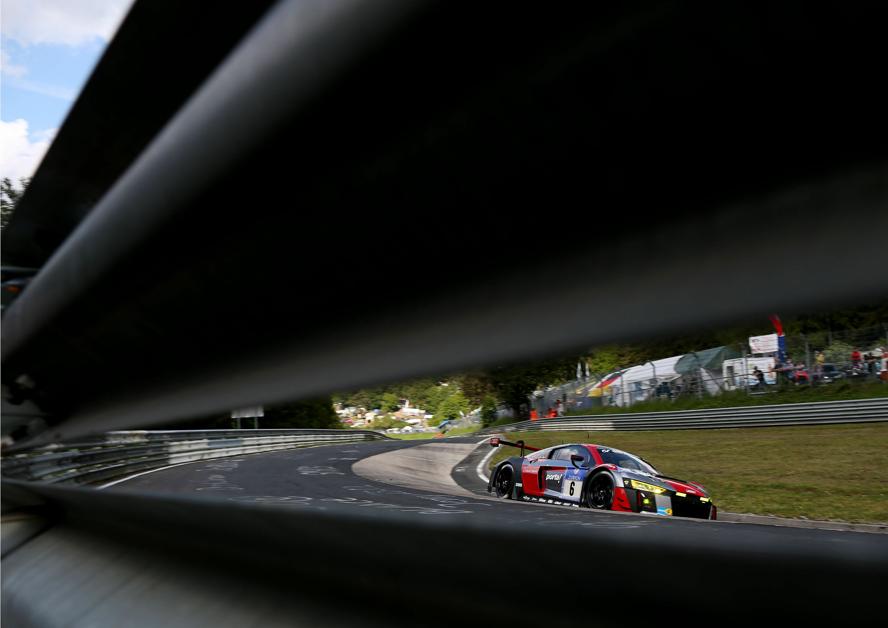 Motorsports / 24h Nürburgring - Audi R8 LMS #6 (Audi Sport Team Phoenix), Christopher Haase/René Rast/Frank Stippler/Markus Winkelhock