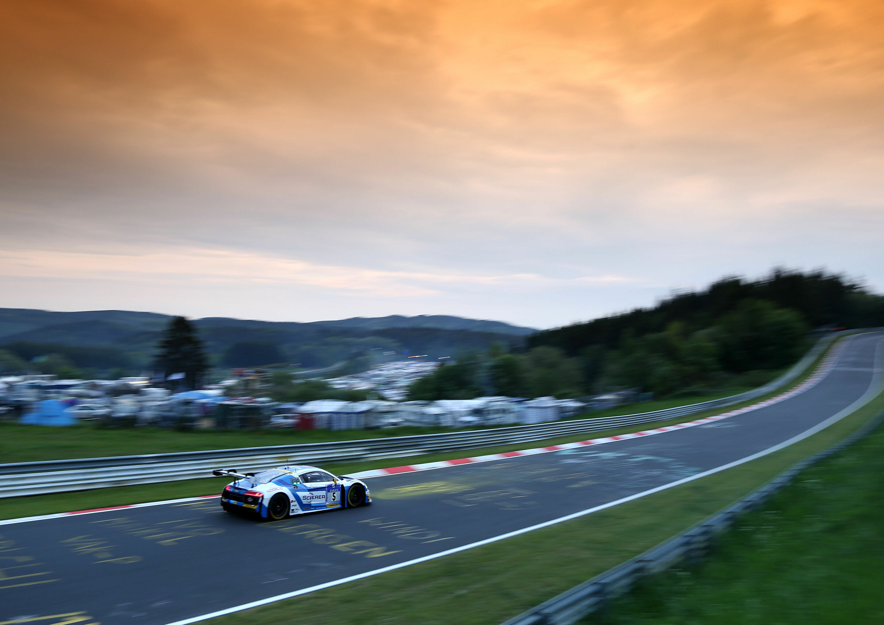 24h Nürburgring 2016 - Audi R8 LMS #5 (Phoenix Racing), Anders Fjordbach/Niki Mayr-Melnhof/Edoardo Mortara/Frank Stippler