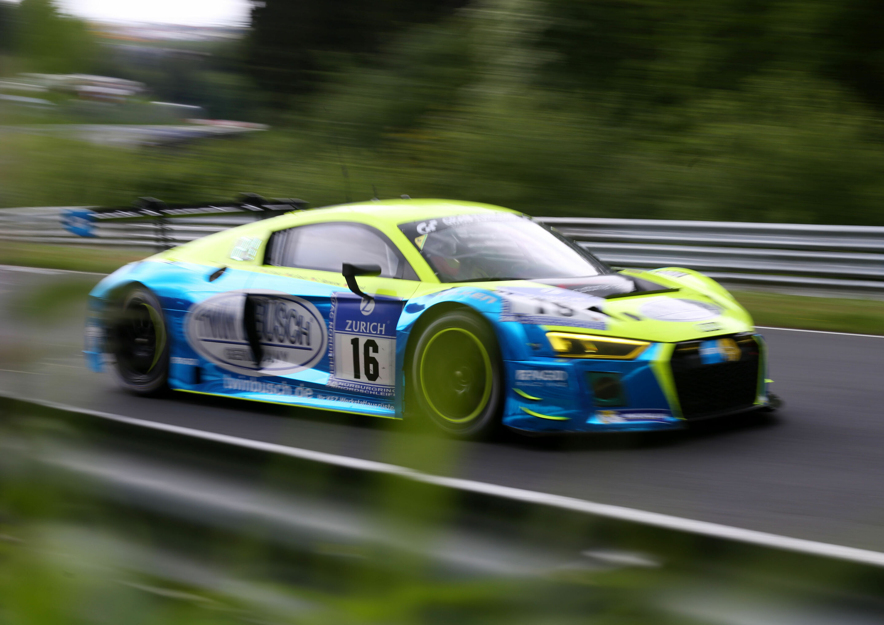 24h Nürburgring 2016 - Audi R8 LMS #16 (Twin Busch Motorsport), Dennis Busch/Marc Busch/Christian Mamerow/René Rast