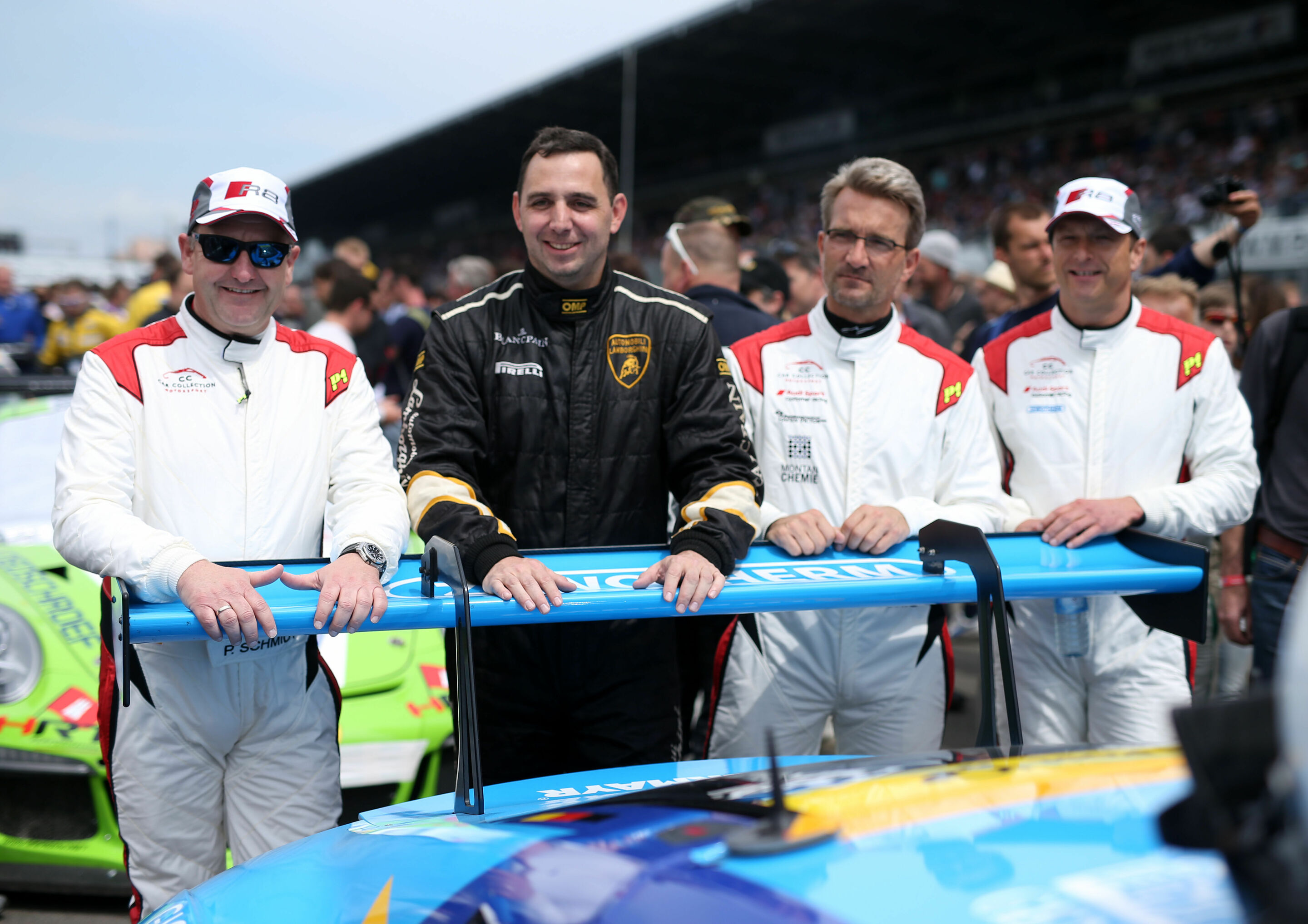 24h Nürburgring 2016 - Audi R8 LMS #33 (Car Collection Motorsport), Peter Schmidt, Ronnie Saurenmann, G. Tonic, Andreas Ziegler