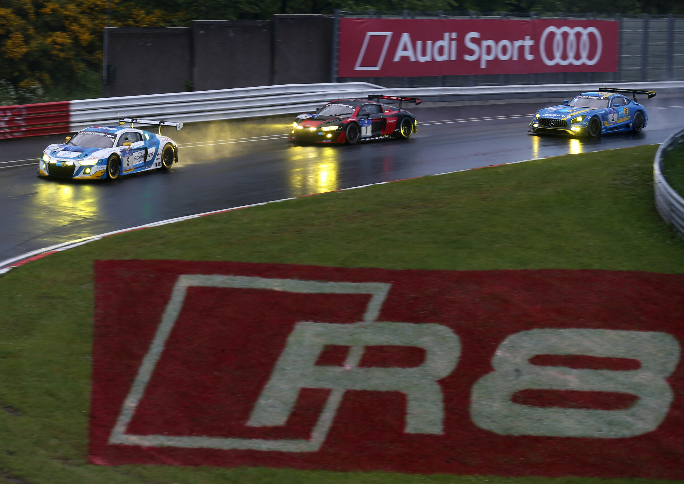 Motorsports / 24h Nürburgring - Audi R8 LMS #5 (Phoenix Racing), Anders Fjordbach/Niki Mayr-Melnhof/Edoardo Mortara/Frank Stippler 
Audi R8 LMS #1 (Audi Sport Team WRT), Pierre Kaffer/Christopher Mies/Nico Müller/Laurens Vanthoor