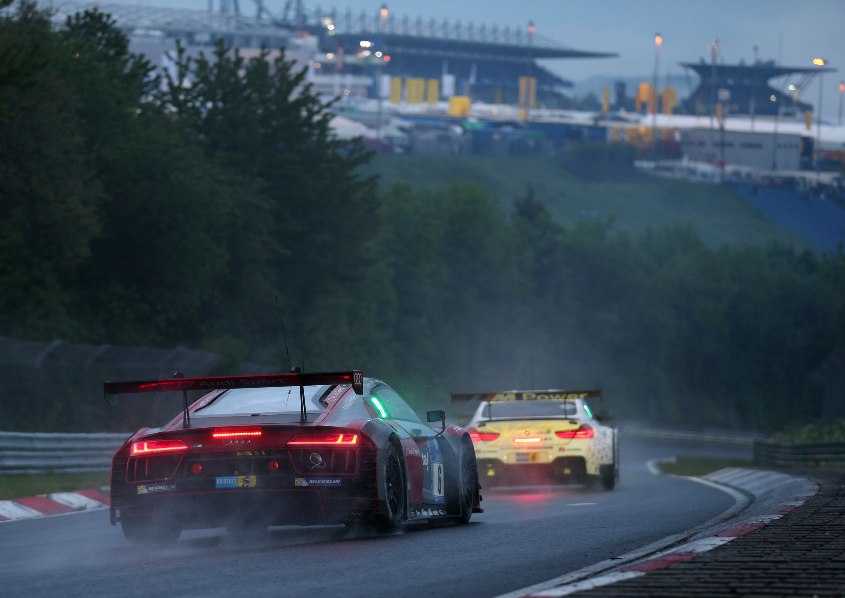 Motorsports / 24h Nürburgring - Audi R8 LMS #6 (Audi Sport Team Phoenix), Christopher Haase/René Rast/Frank Stippler/Markus Winkelhock