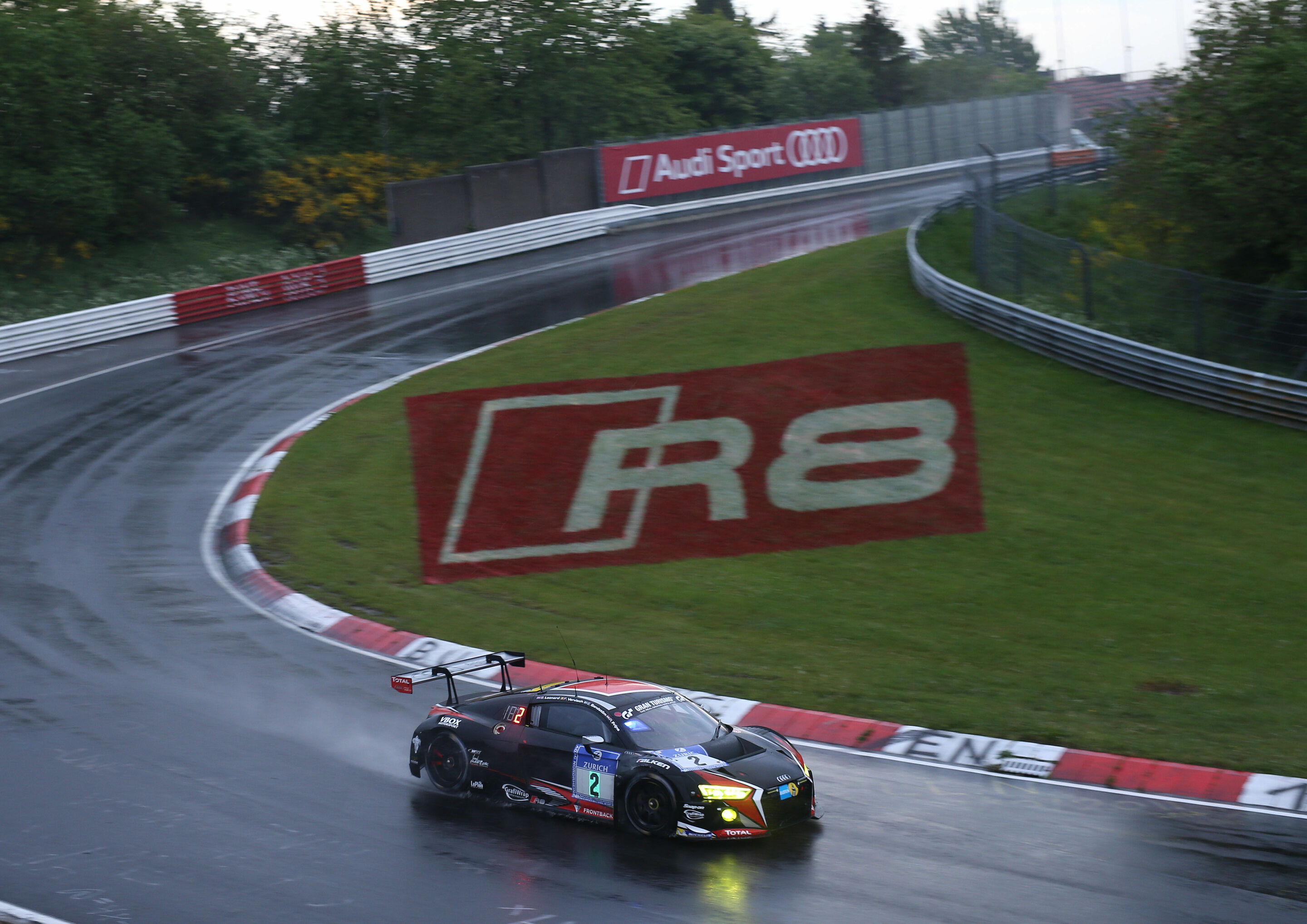 24h Nürburgring 2016 - Audi R8 LMS #2 (Belgian Audi Club Team WRT), Robin Frijns/Stuart Leonard/Edward Sandström/Frédéric Vervisch