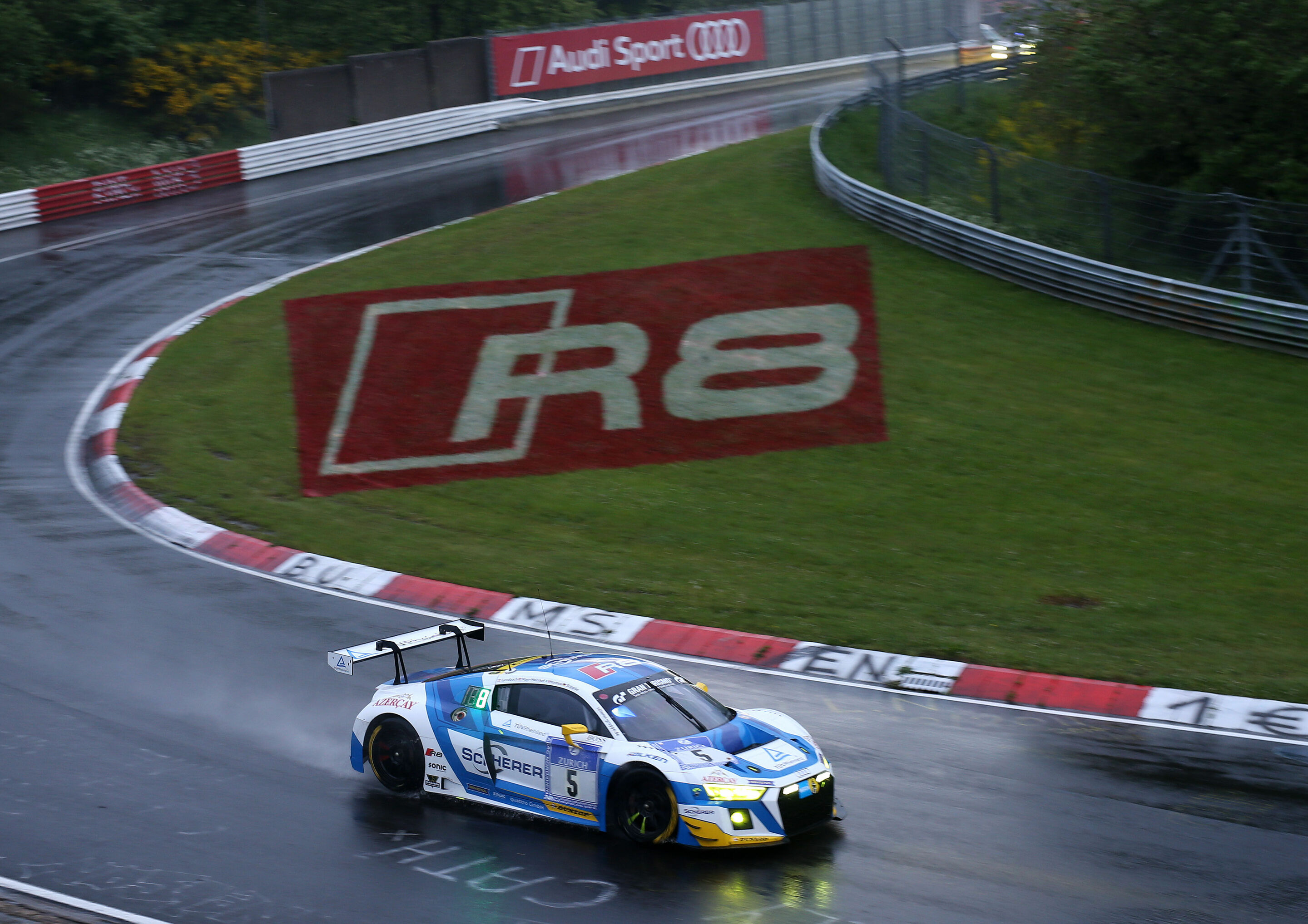 24h Nürburgring 2016 - Audi R8 LMS #5 (Phoenix Racing), Anders Fjordbach/Niki Mayr-Melnhof/Edoardo Mortara/Frank Stippler